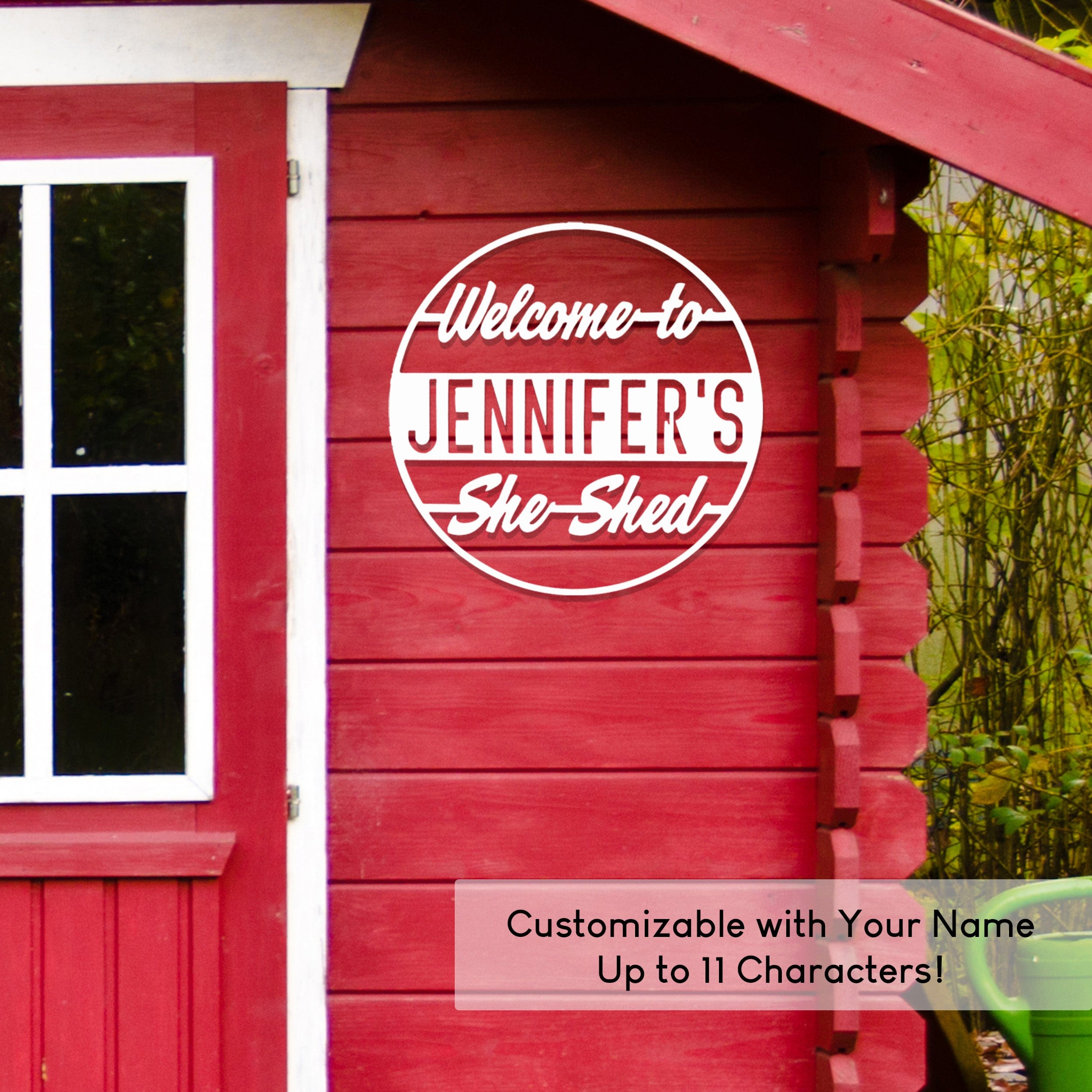 [COL] Vintage Circle Signs  - Personalized Decorative Garage or Workshop Sign