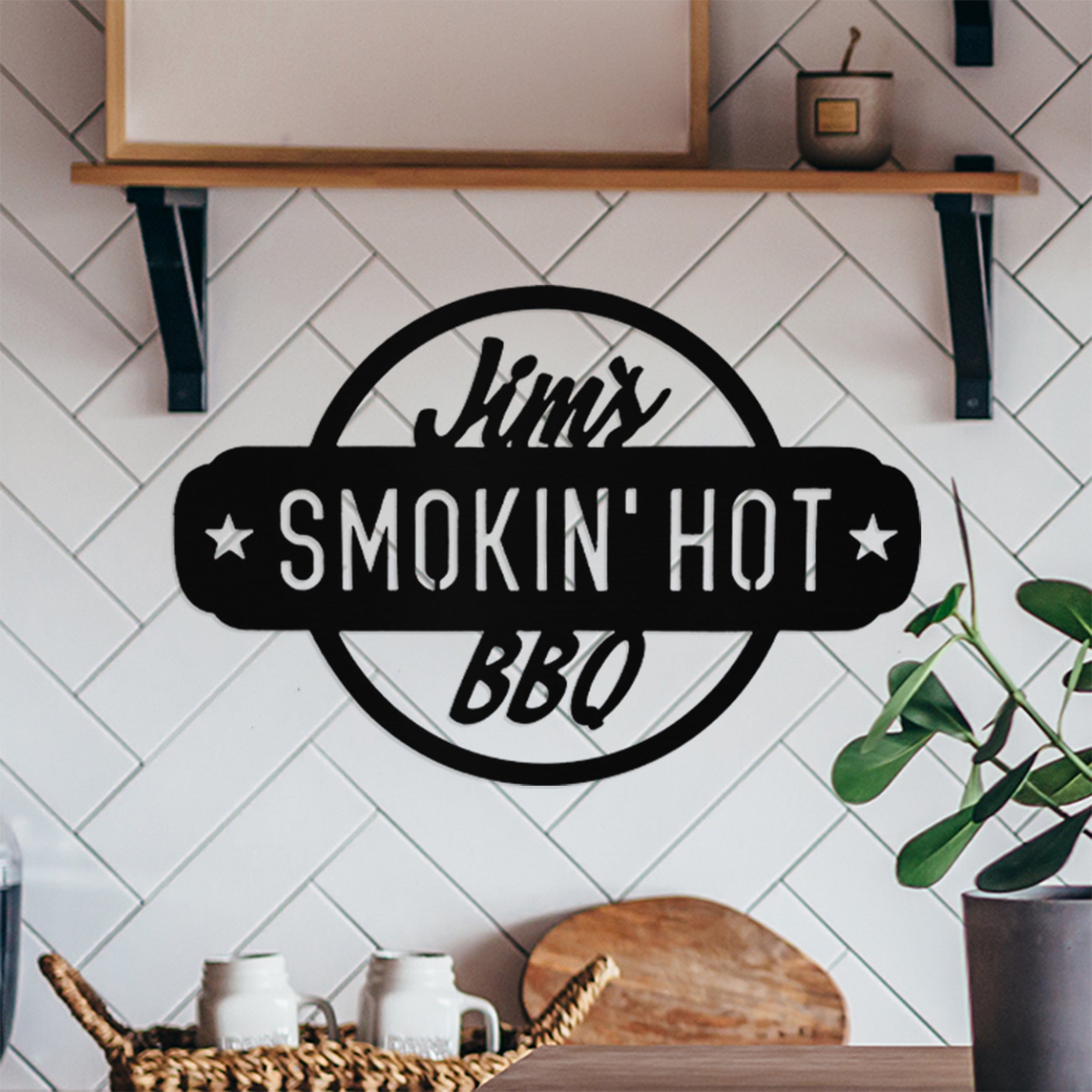 [COL] Smokin' Hot Plaques - Personalized Outdoor Hanging Barbecue Signs