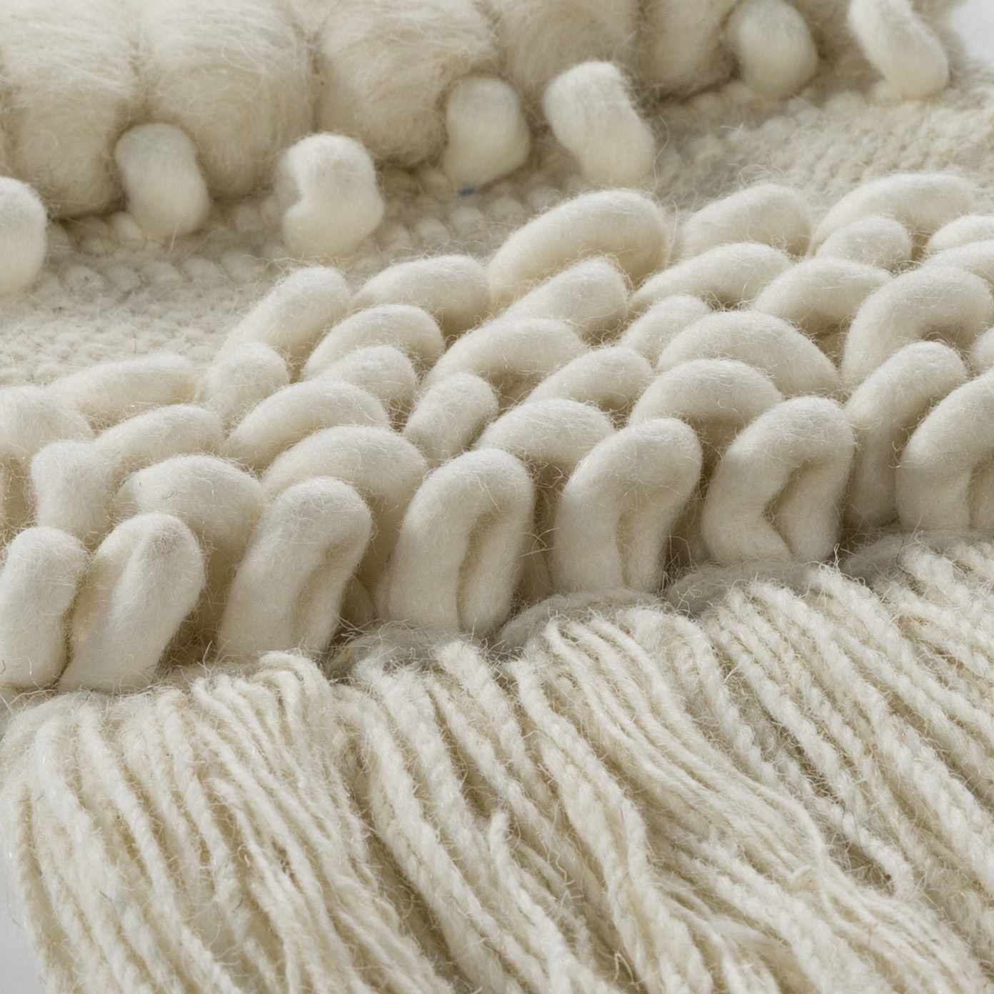 Riverwatch Ivory Woven Patterned Wall Hanging-3