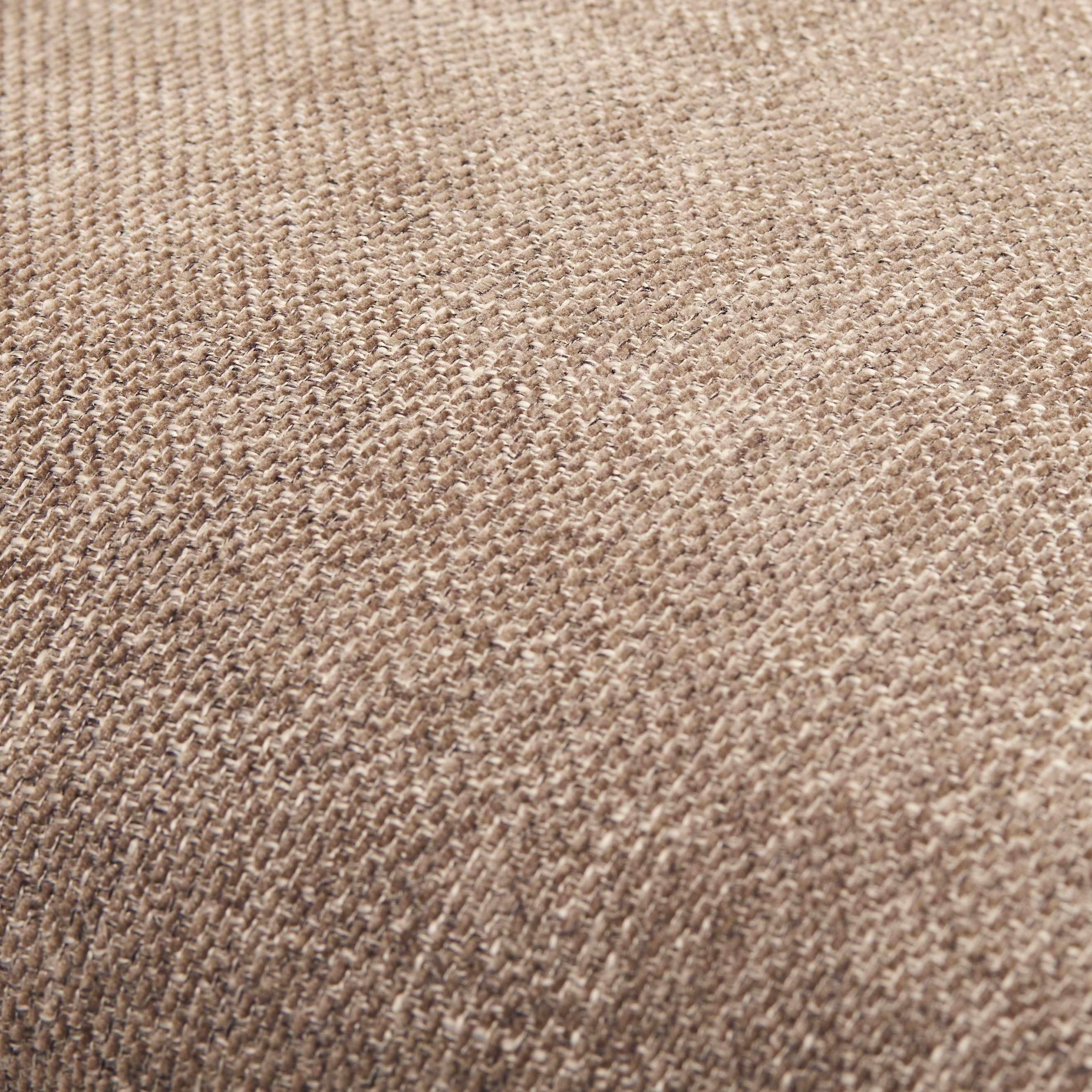 Reijo Brown Linen Look Accent Pillow - PRHOMZ