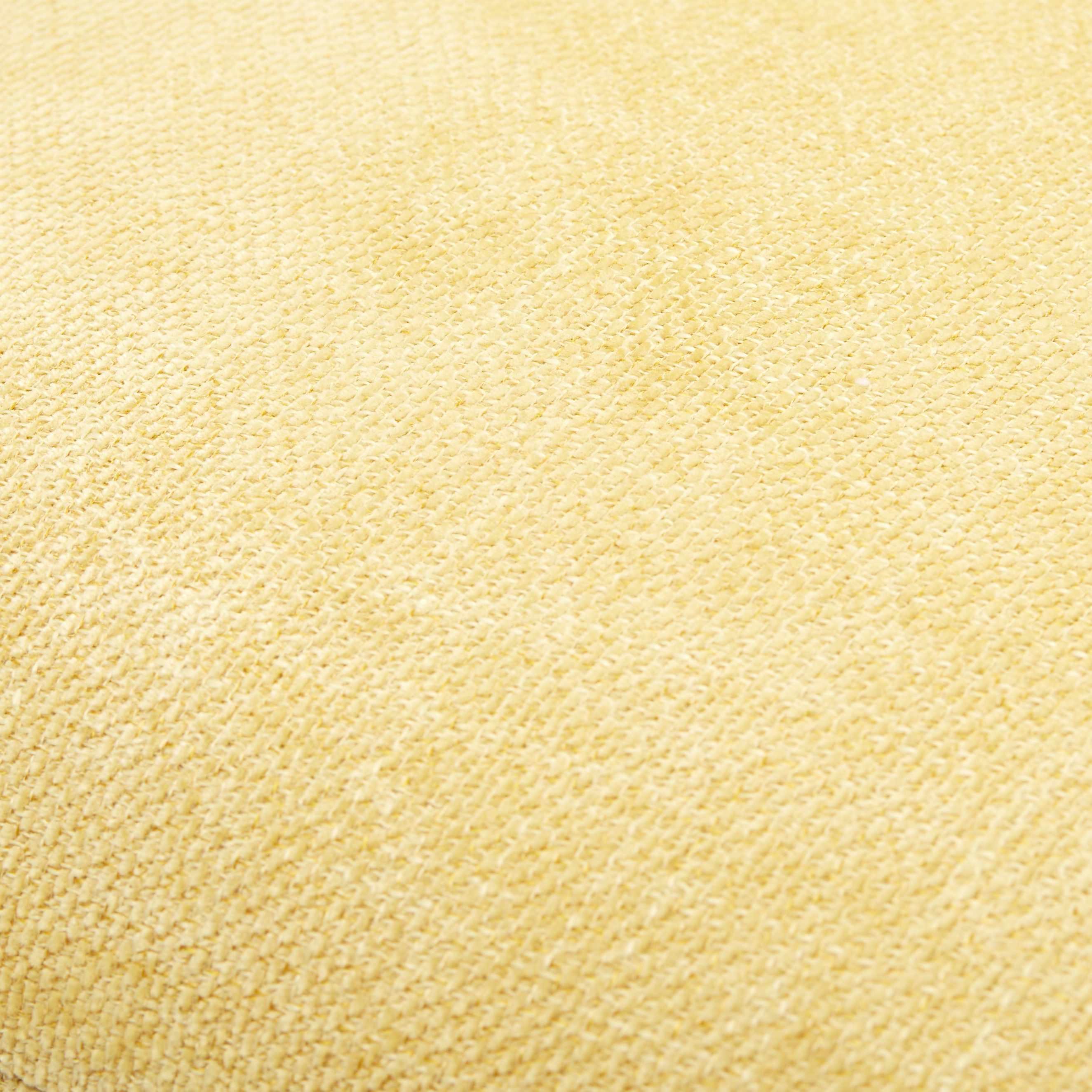 Reijo Yellow Linen Look Accent Pillow - PRHOMZ