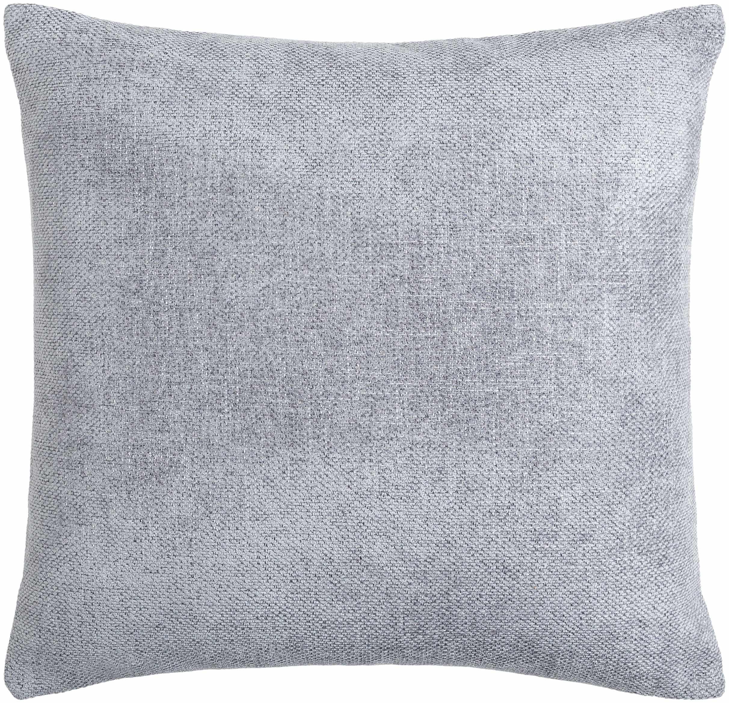 Reijo Gray&Blue Linen Look Accent Pillow - PRHOMZ