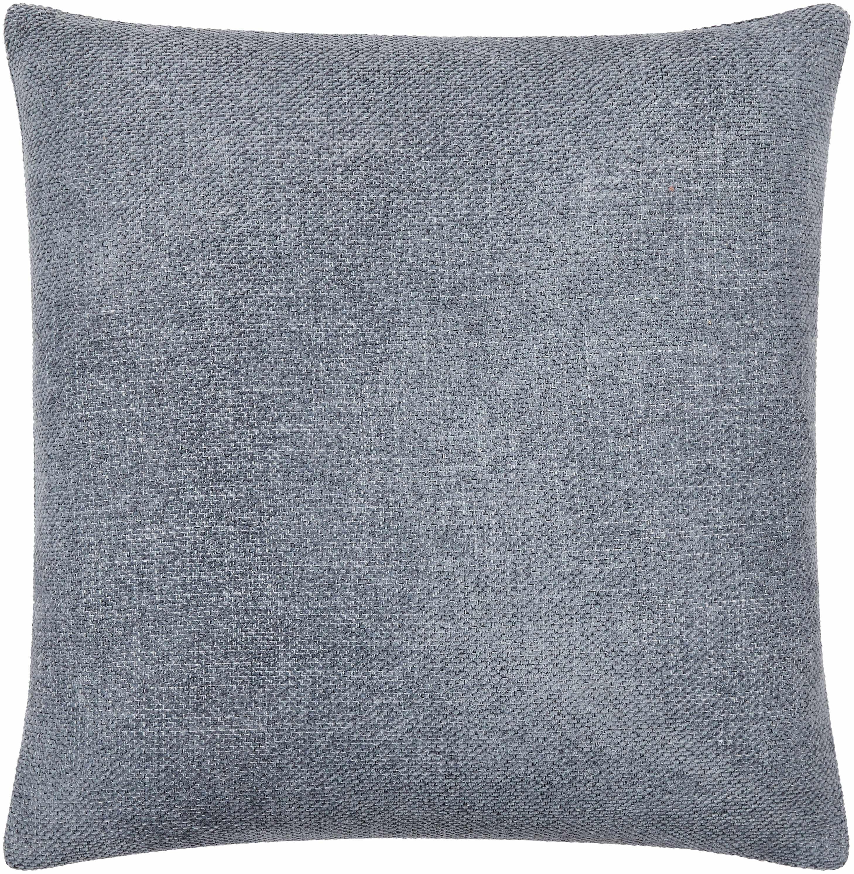 Reijo Silver&Gray Linen Look Accent Pillow-0