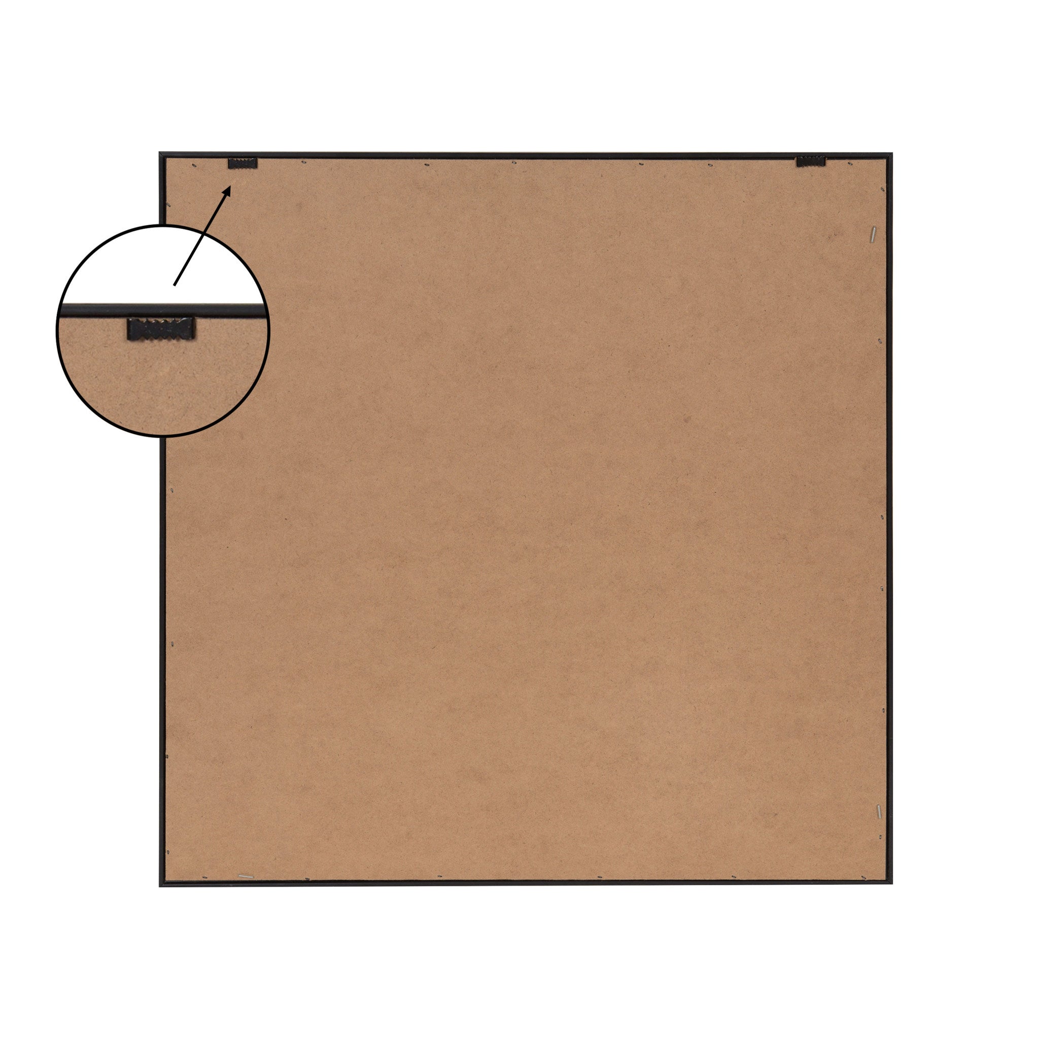 Sylvie Minimalist Evergreen Trees Sketch Framed Canvas by The Creative Bunch Studio