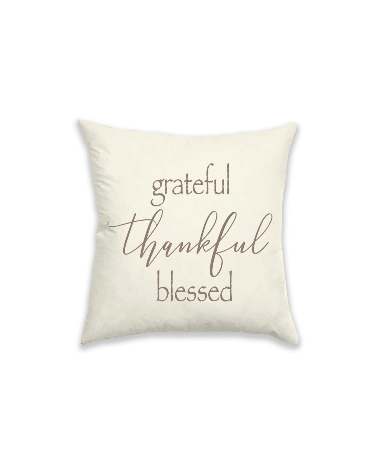 Morgan Home Typography 18×18 Decorative Pillow