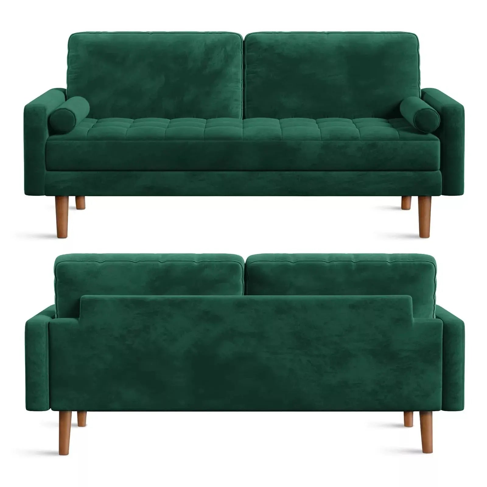 Modern Green Loveseat Couch