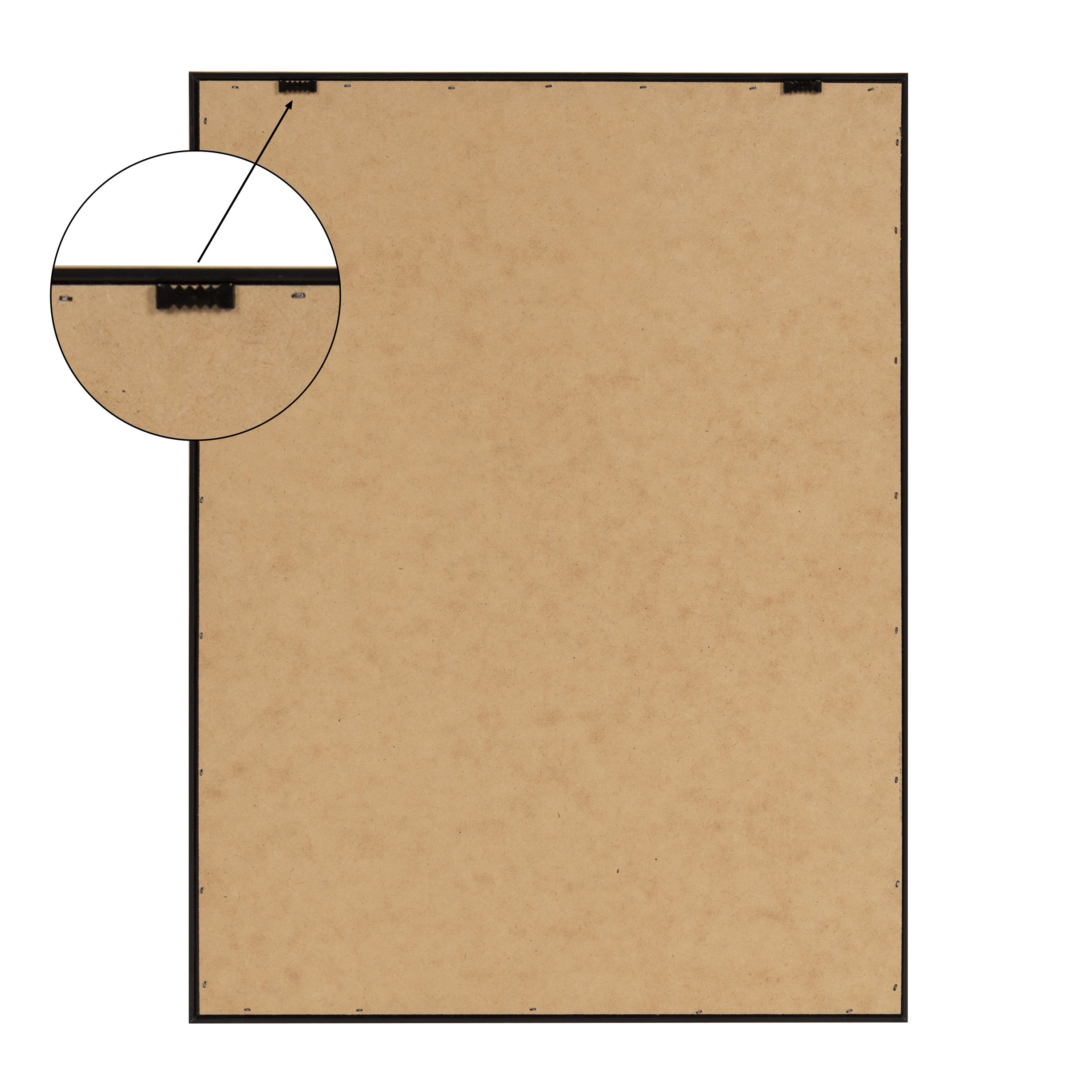 Sylvie Muted Tan and Blue Colorblock Botanical Palm Framed Canvas by The Creative Bunch Studio