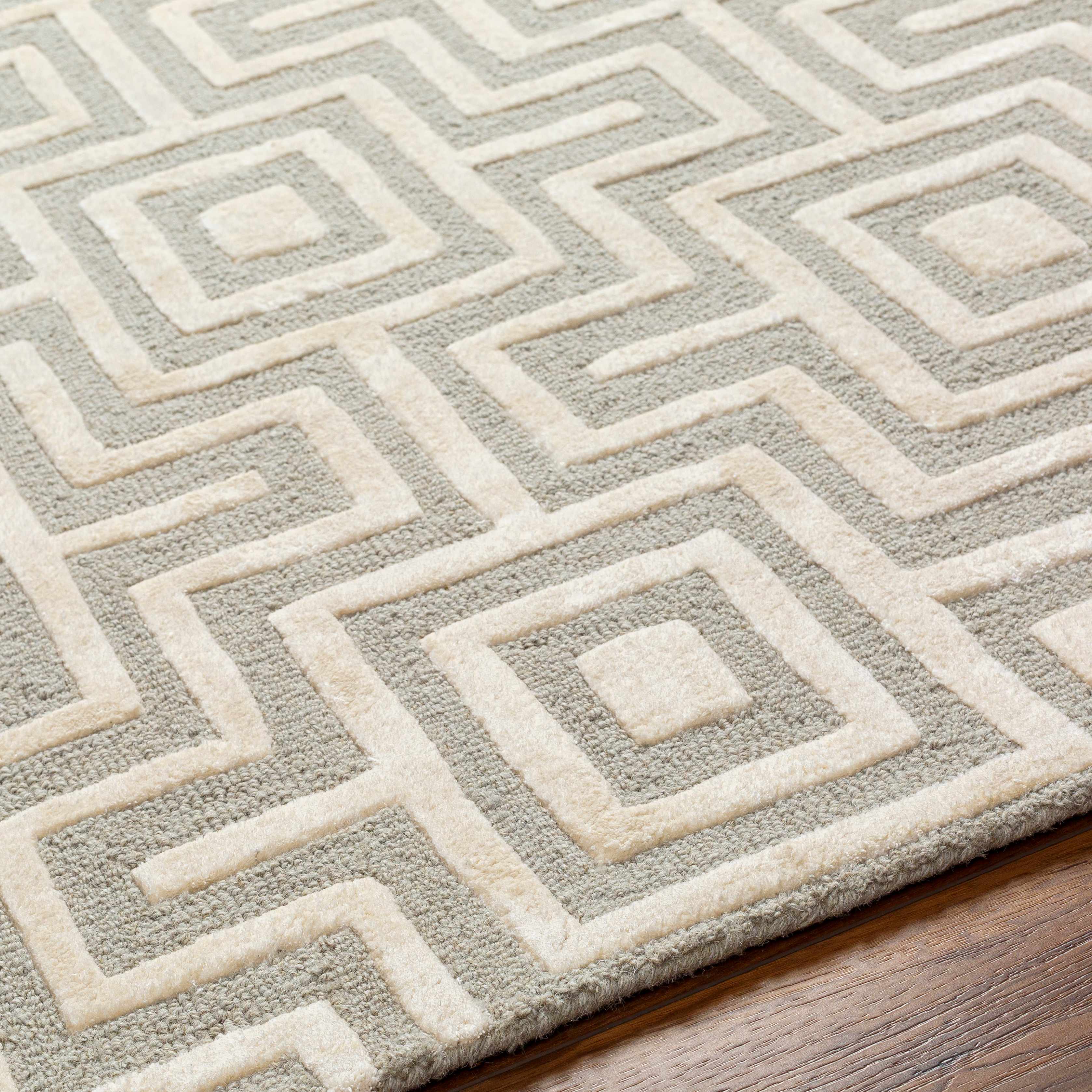 Fynn Beige Area Rug - Clearance-5