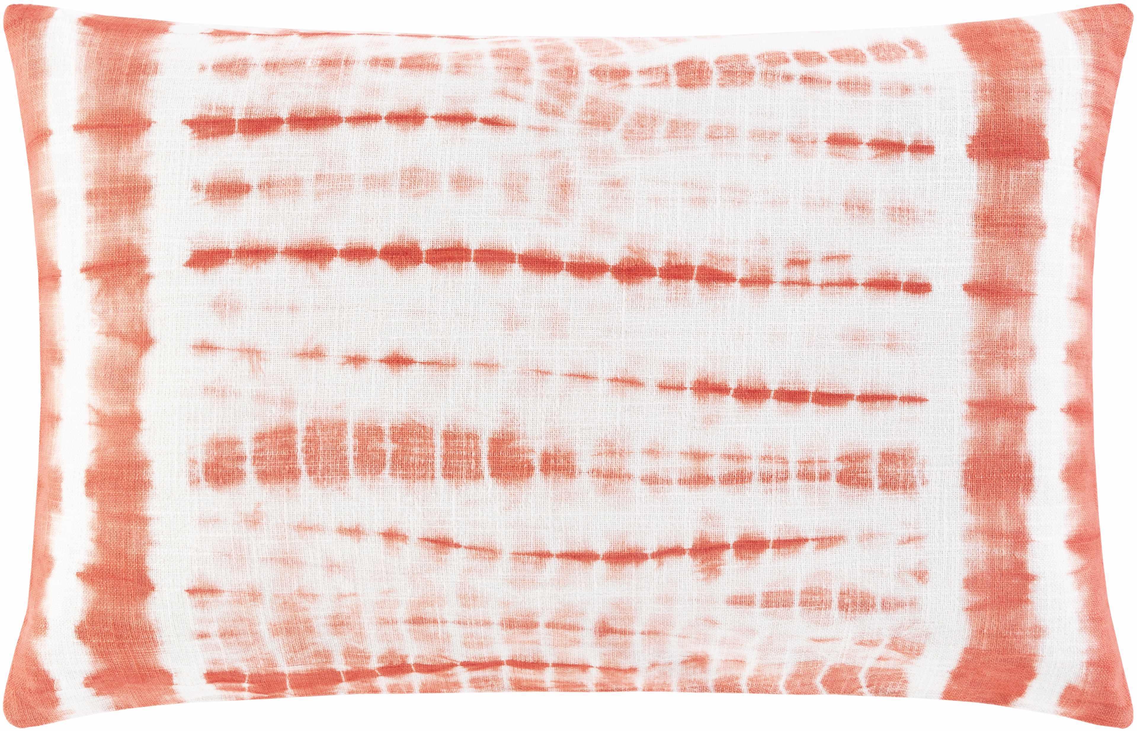 Safranbolu Burgundy Tie-Dye Lumbar Pillow - Clearance - PRHOMZ