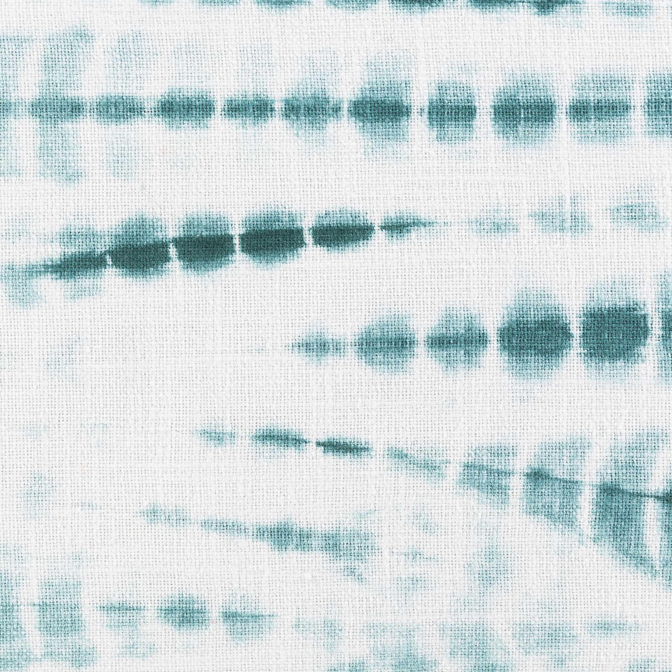 Sagasa Teal Tie-Dye Square Lumbar Pillow - Clearance - PRHOMZ