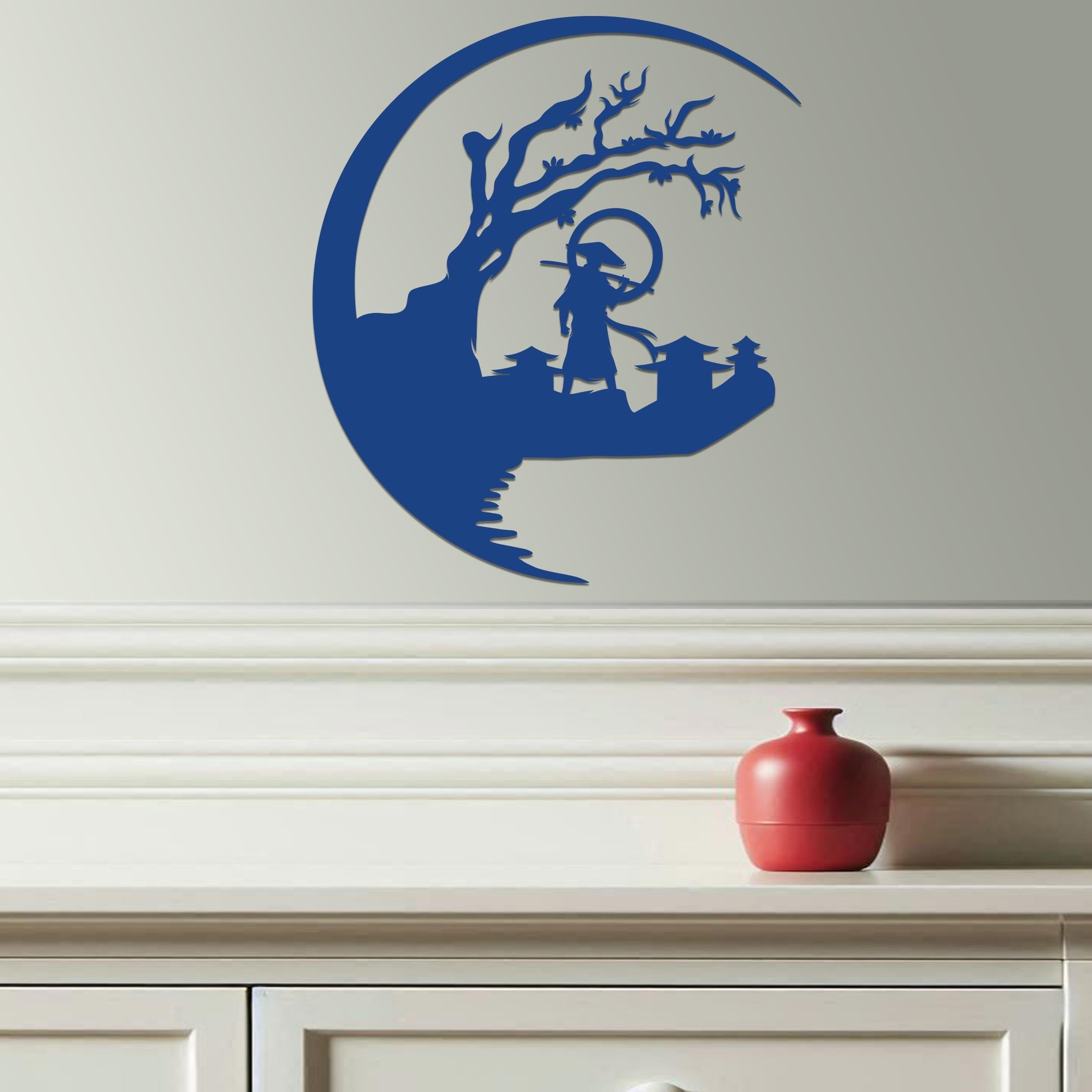 Samurai Scene Sign-7