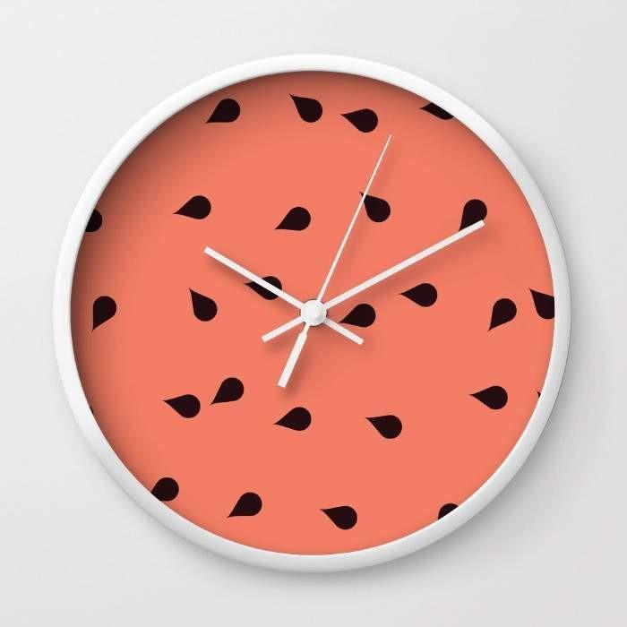 SCATTERED WATERMELON Wall clock-1