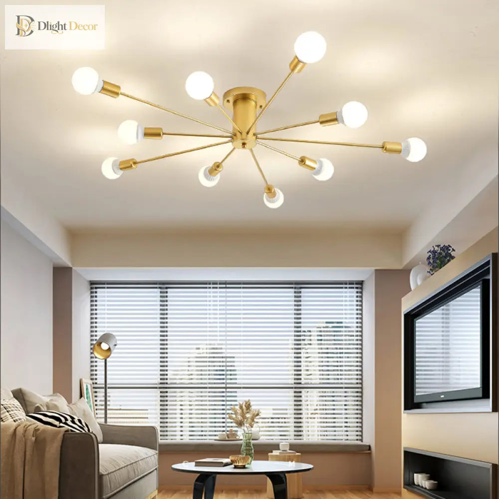 Selena Flush Mount Light | Modern Interior Home Lighting