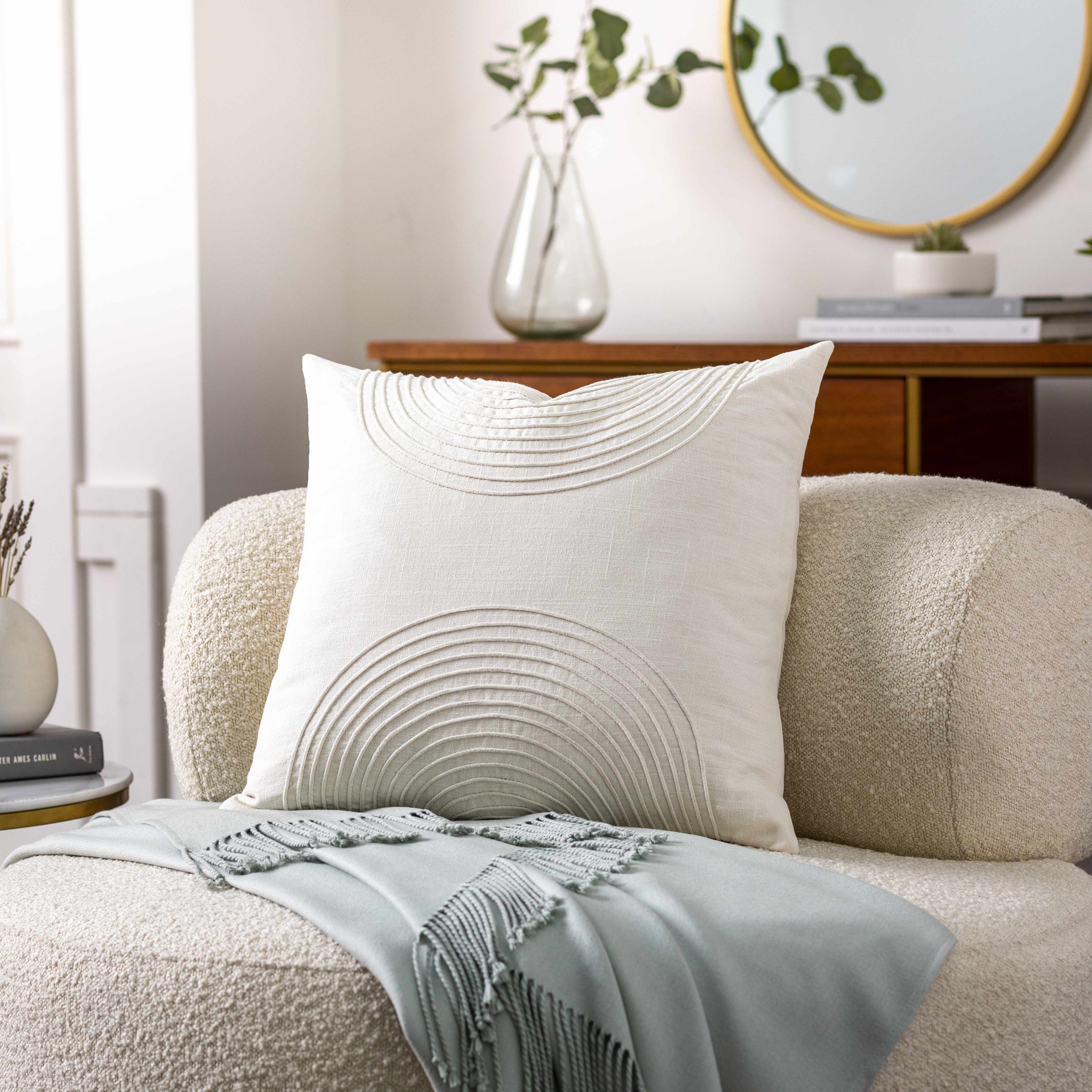 Makai Ivory Throw Pillow-4