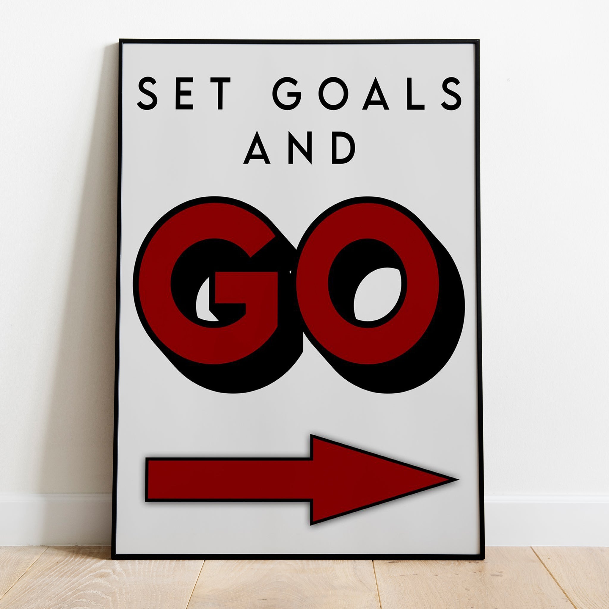 SET GOALS AND GO-0