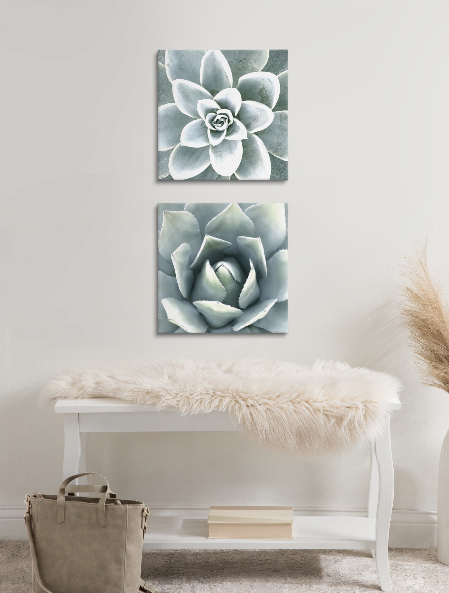 Soft Botanical Succulents by The Creative Bunch Studio