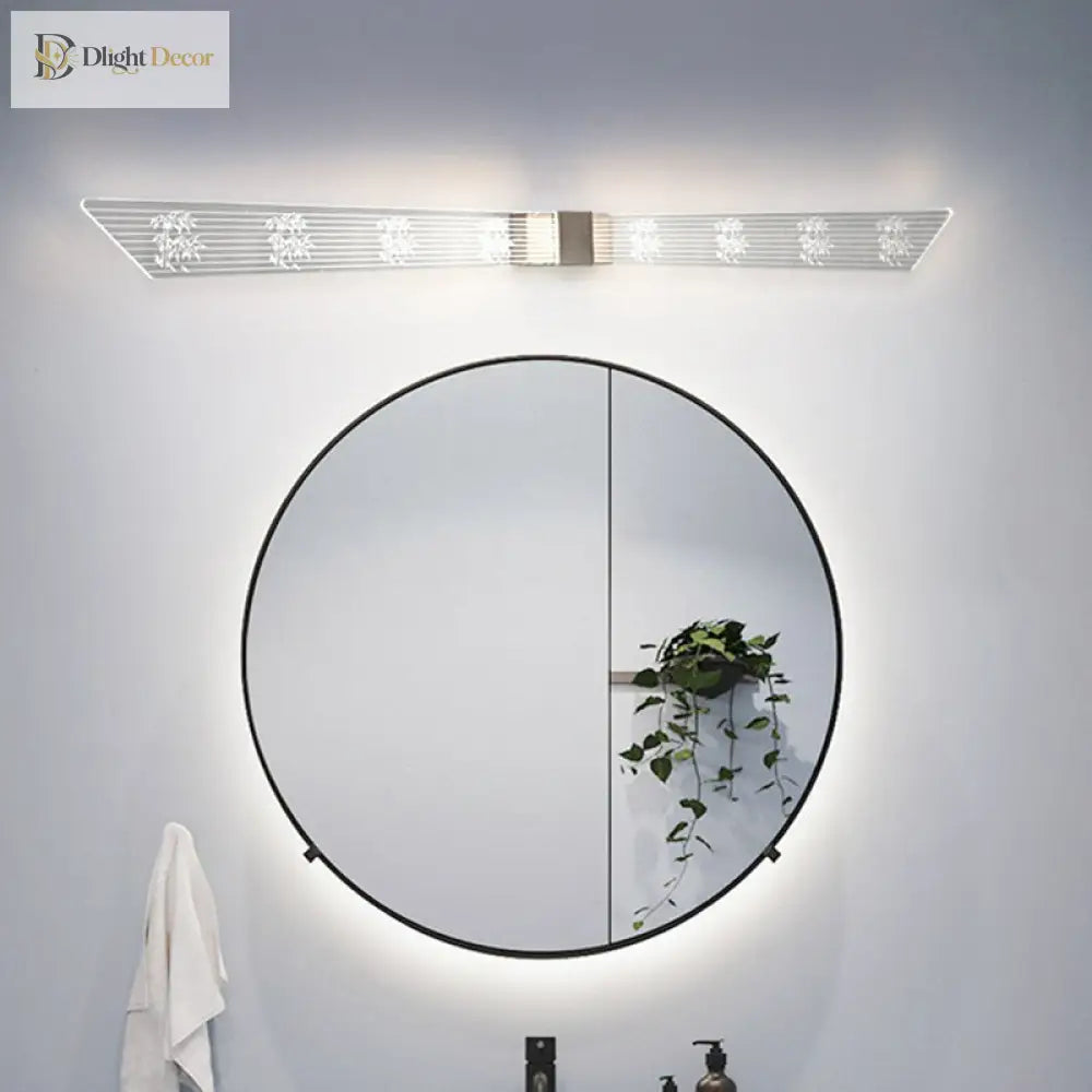 Sienna Modern Gold LED Vanity Light | Bathroom Lighting