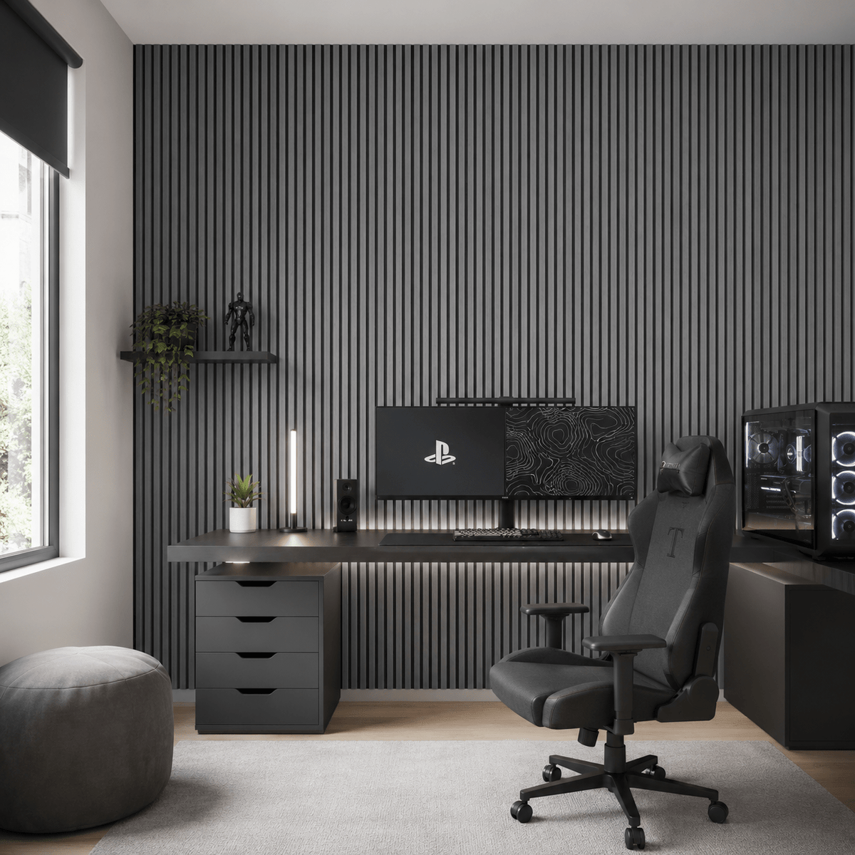 Acoustic Wooden Slat Wall Panel