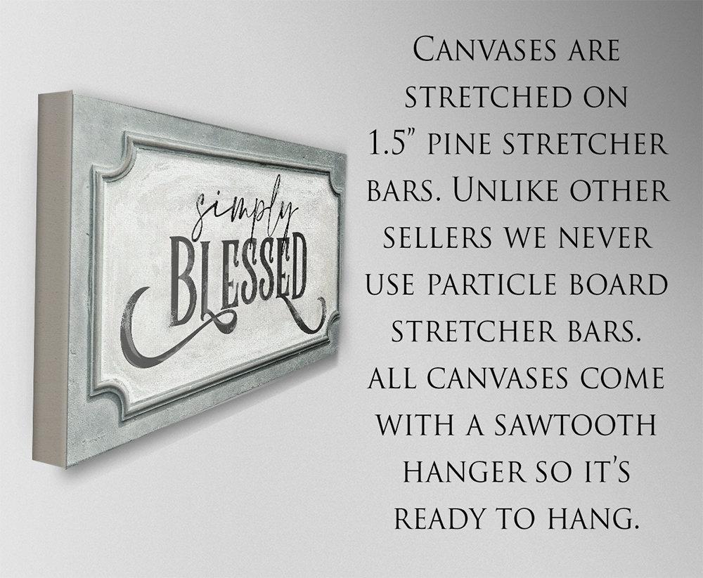 Simply Blessed - Canvas