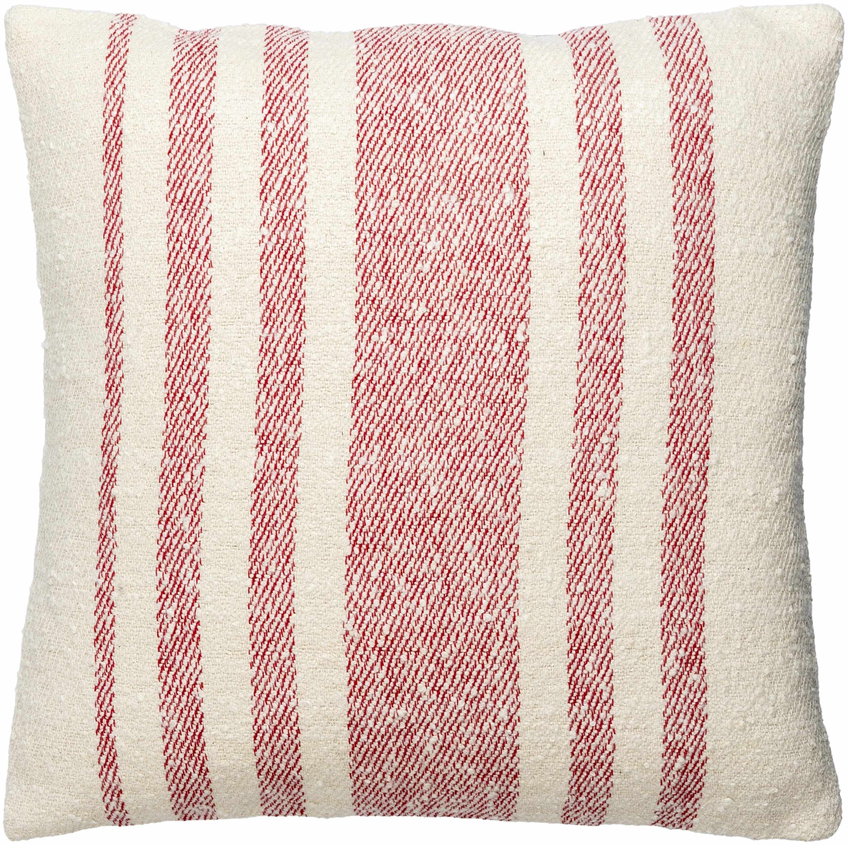 Sadie Crimson Throw Pillow-0