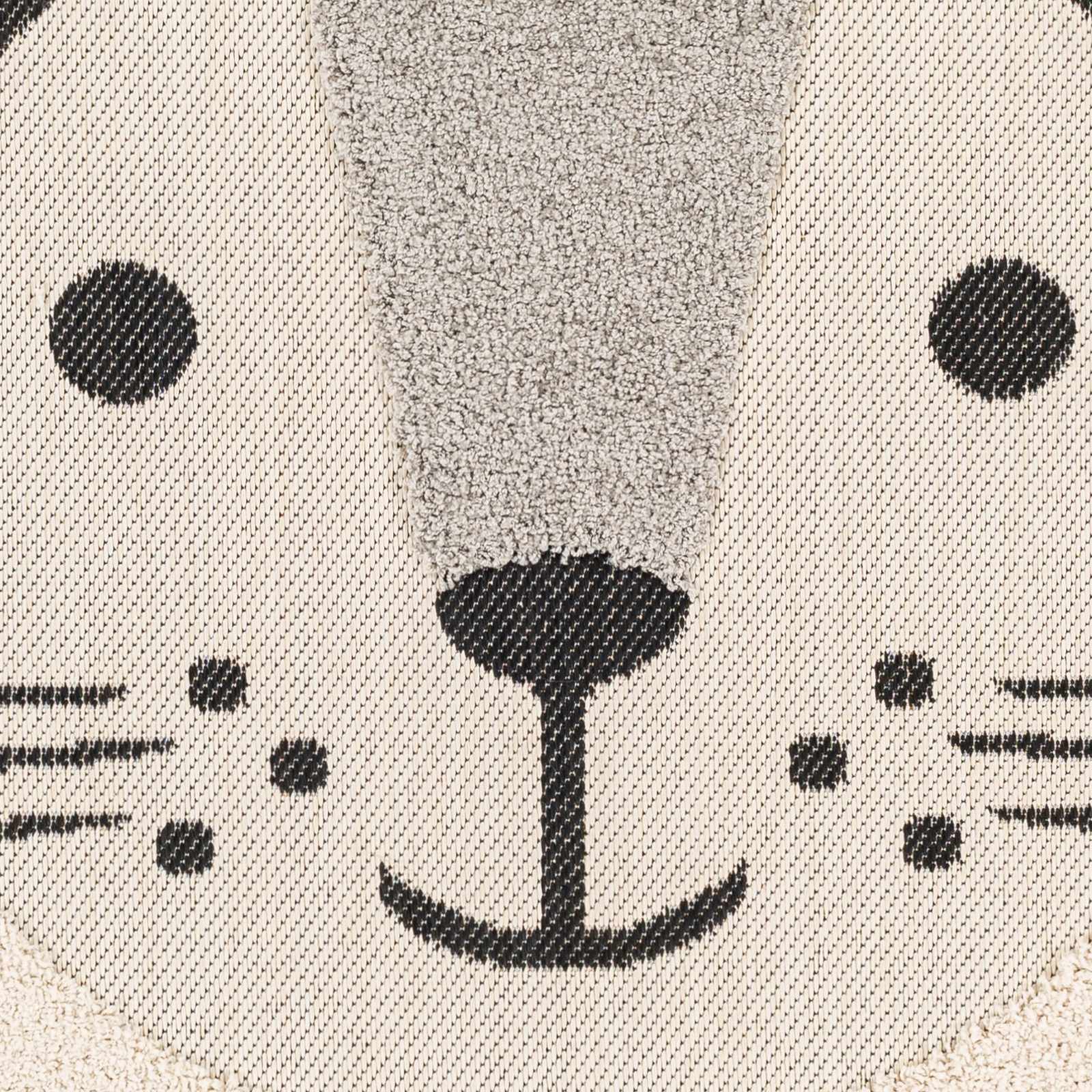 Kids Lion Animal Print Nursery Area Rug - Clearance-2