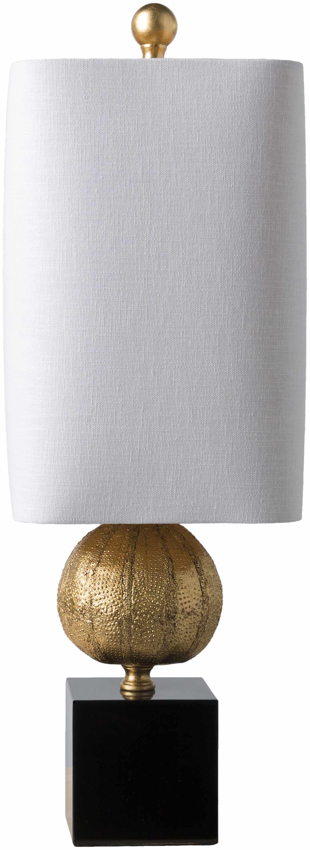 Watsonville Gold & Blac Resin Table Lamp-0
