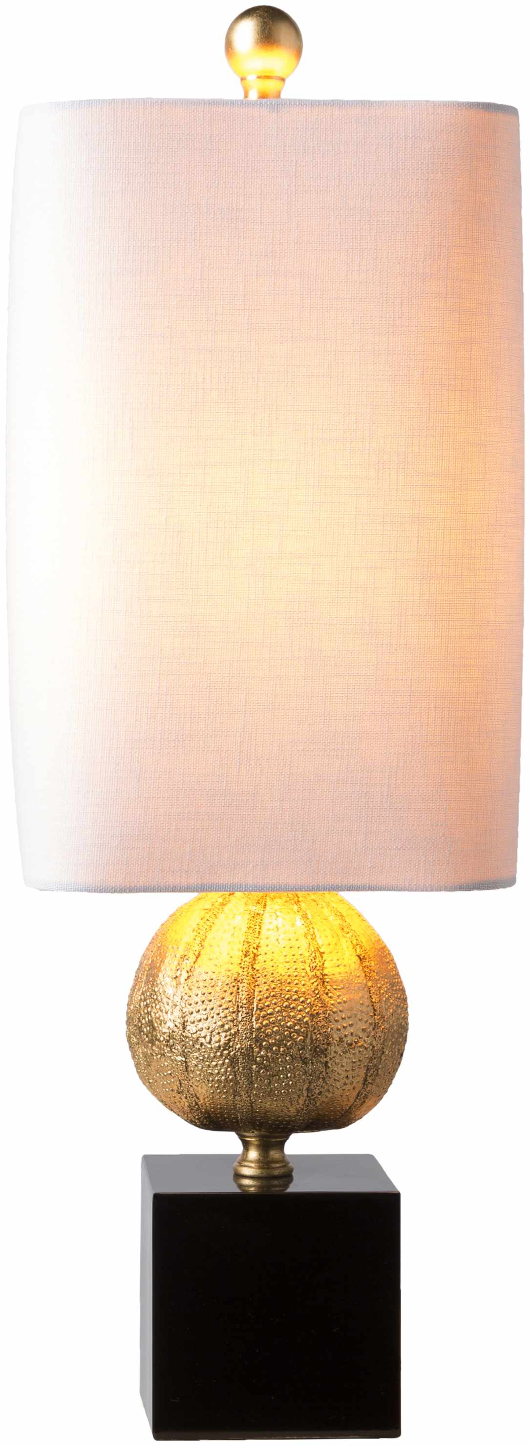 Watsonville Gold & Blac Resin Table Lamp-3