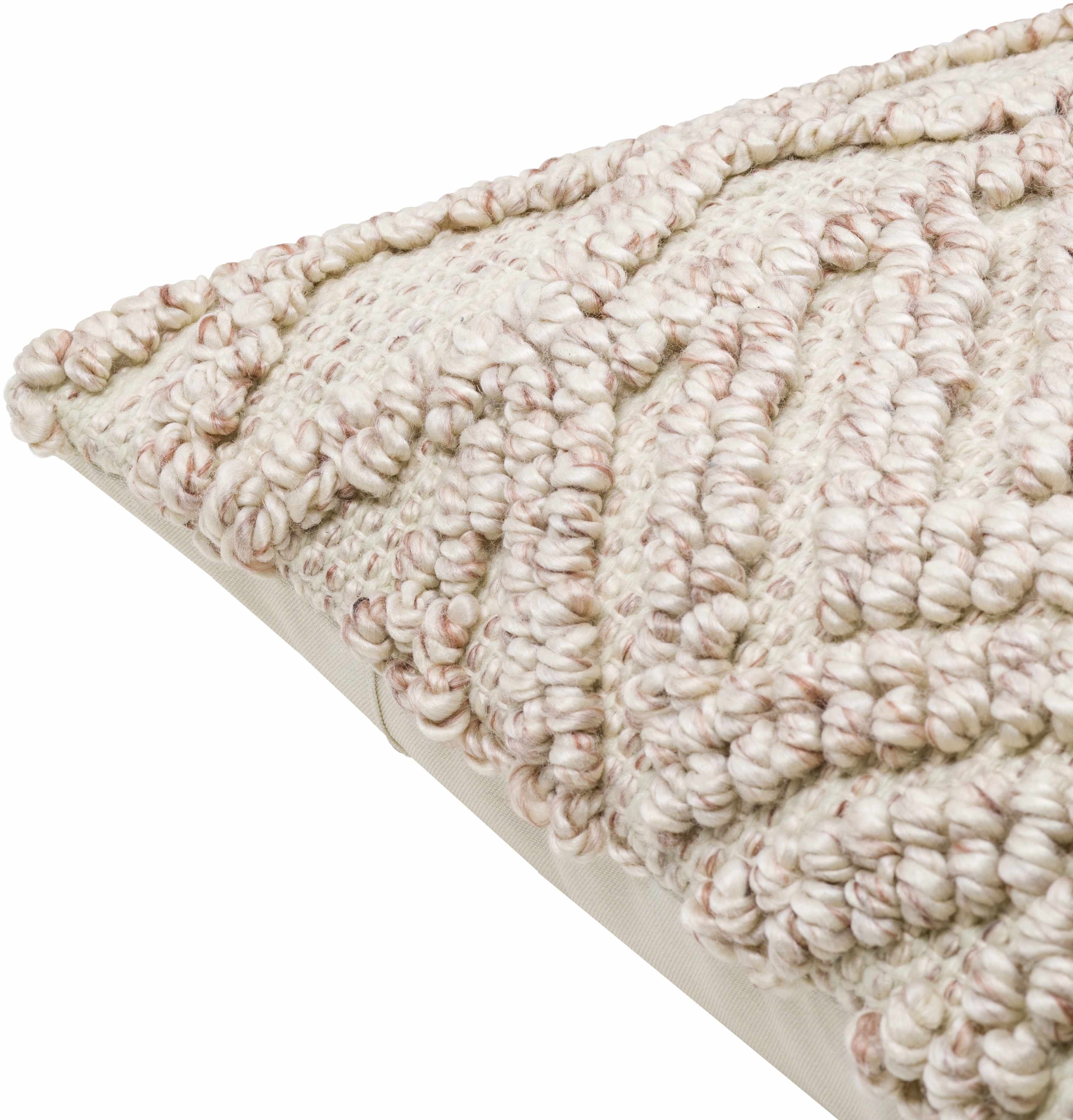 Lindy Pale Pink Throw Pillow-1