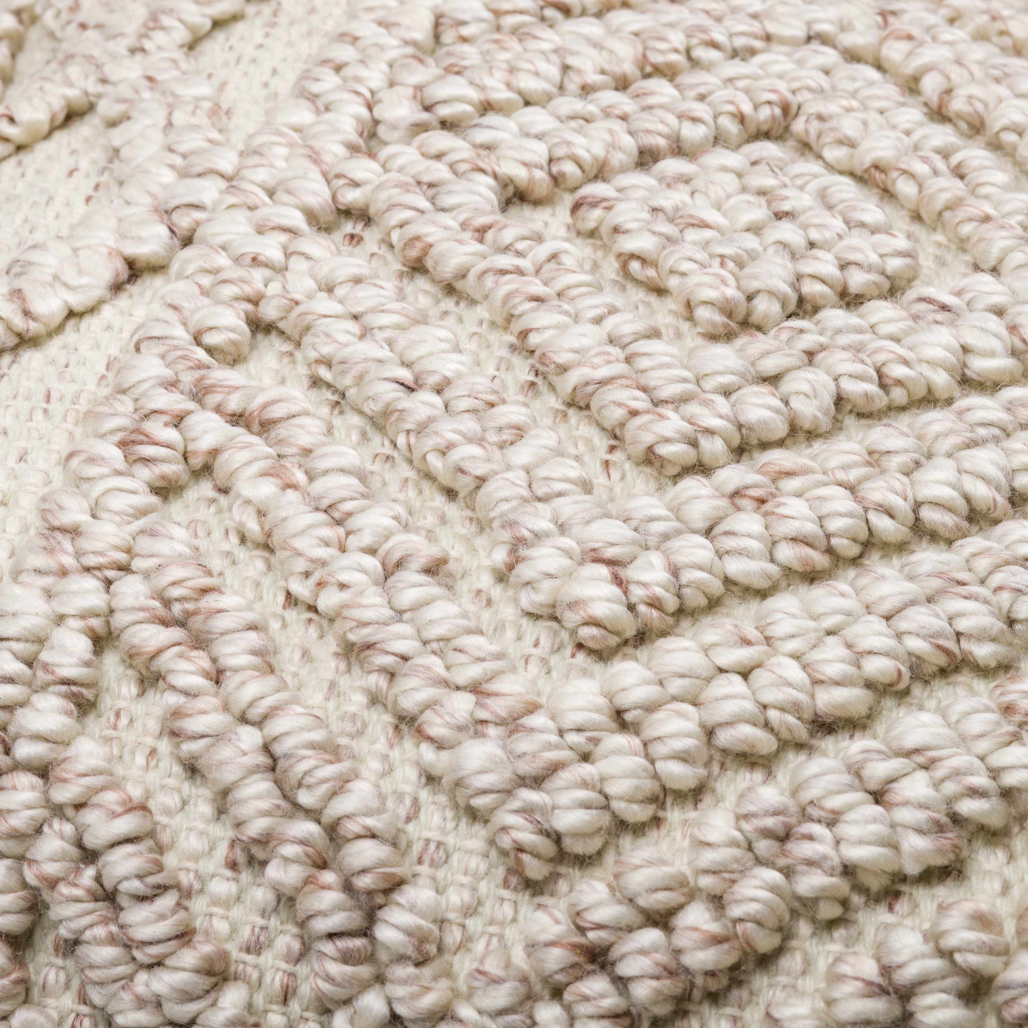 Lindy Pale Pink Throw Pillow-2