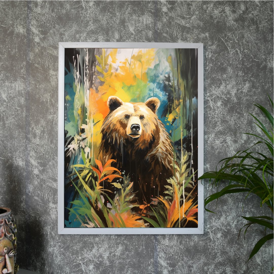 Sowpeace Harmony: Find Your Abstract Bear-0