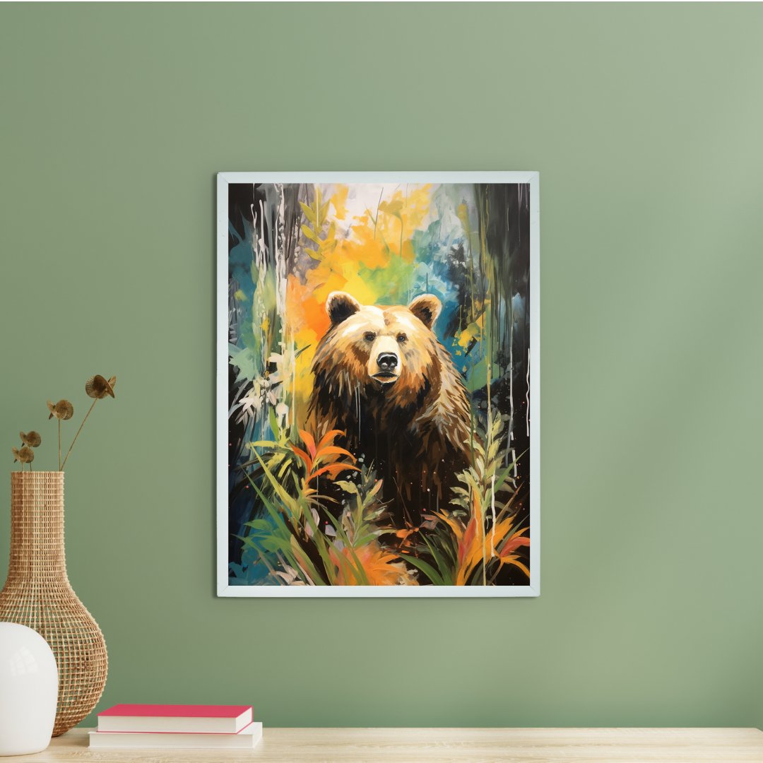 Sowpeace Harmony: Find Your Abstract Bear-1