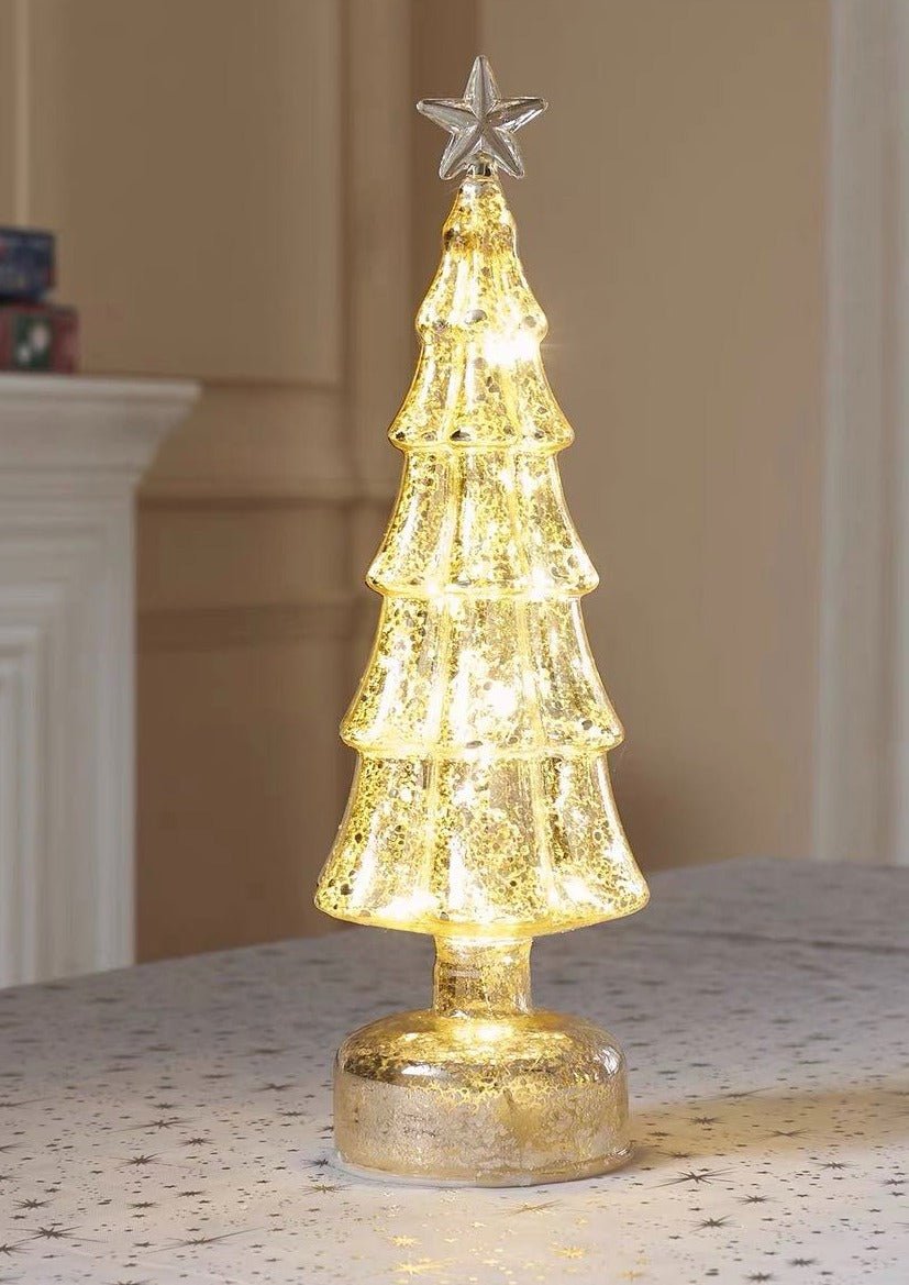 Sparkling Christmas Tree Led Light, Elegant Table Setting & Tablescape Decor Centerpiece-8