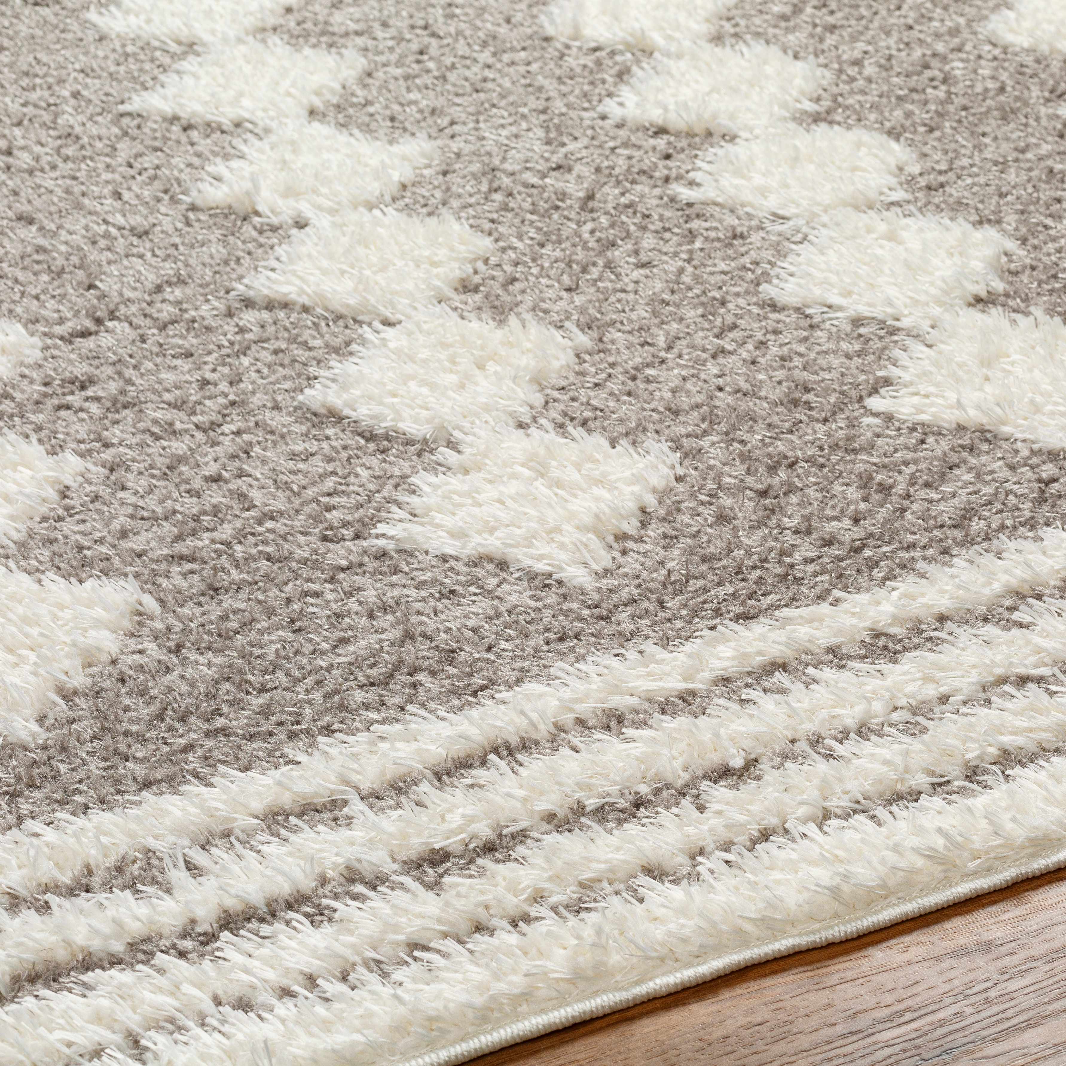 Hija Brown Area Rug - Clearance-1