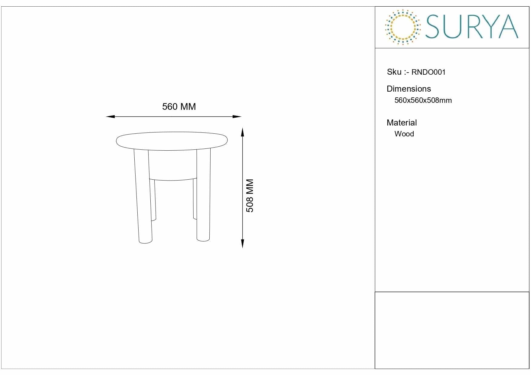 Sarichioi End Table-3