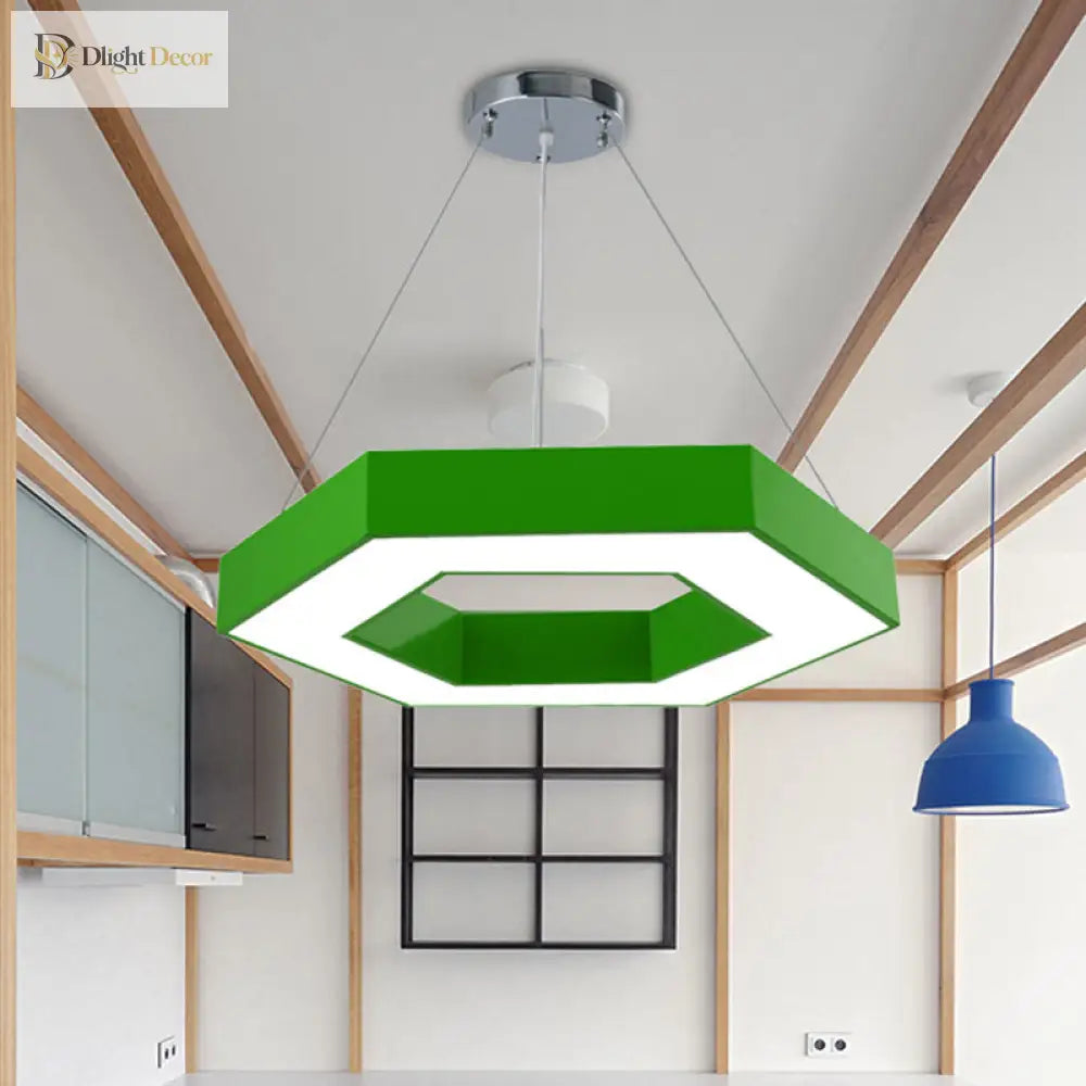 Stella LED Honeycomb Pendant Light | Dining Room Lighting
