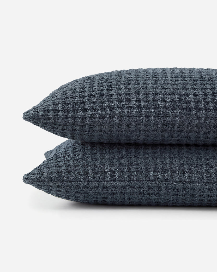 Snug Waffle Sham Set