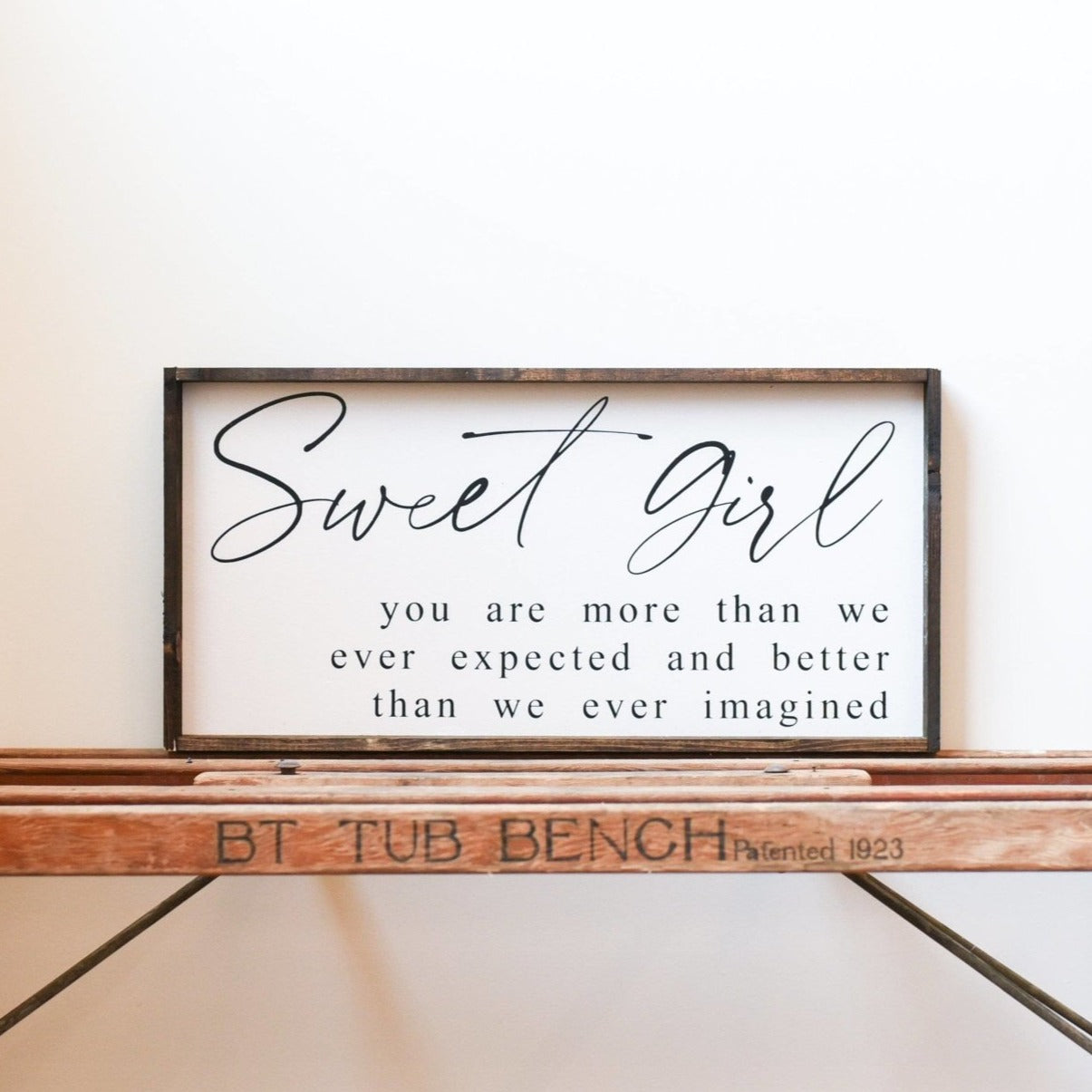 Sweet Girl Wood Sign-1