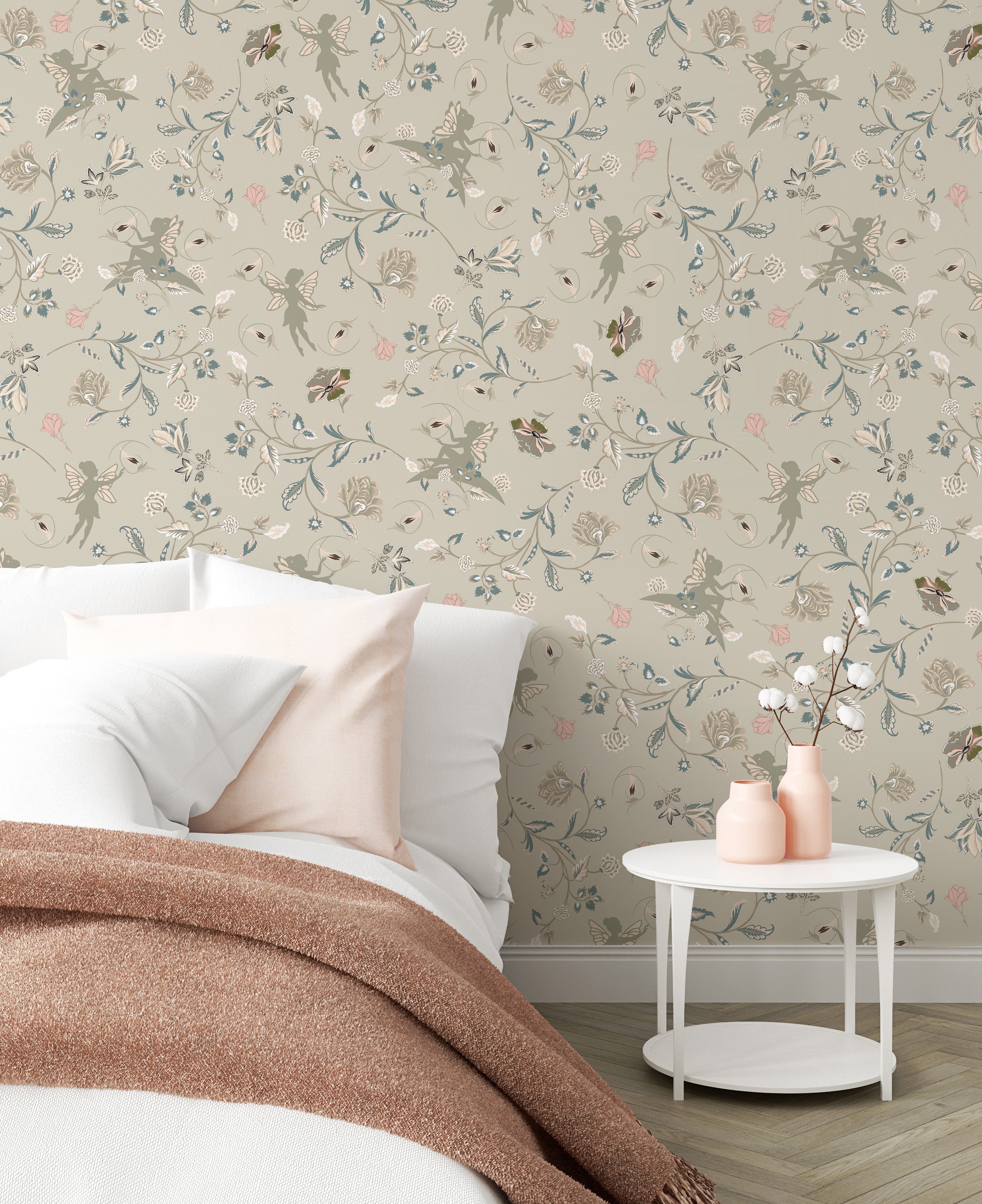 Lucinda Wallpaper by Julia Clayden