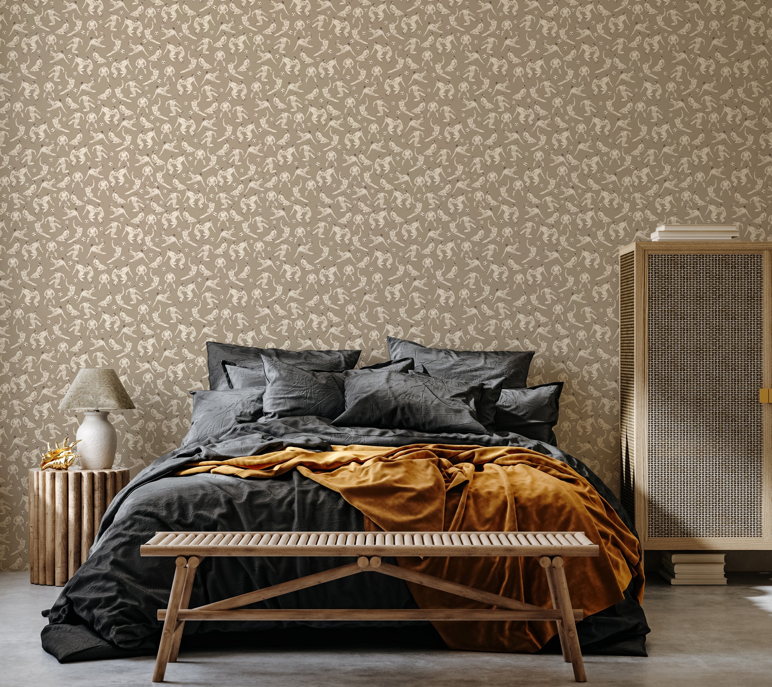Colin Wallpaper by Hailey Kiefer Designs