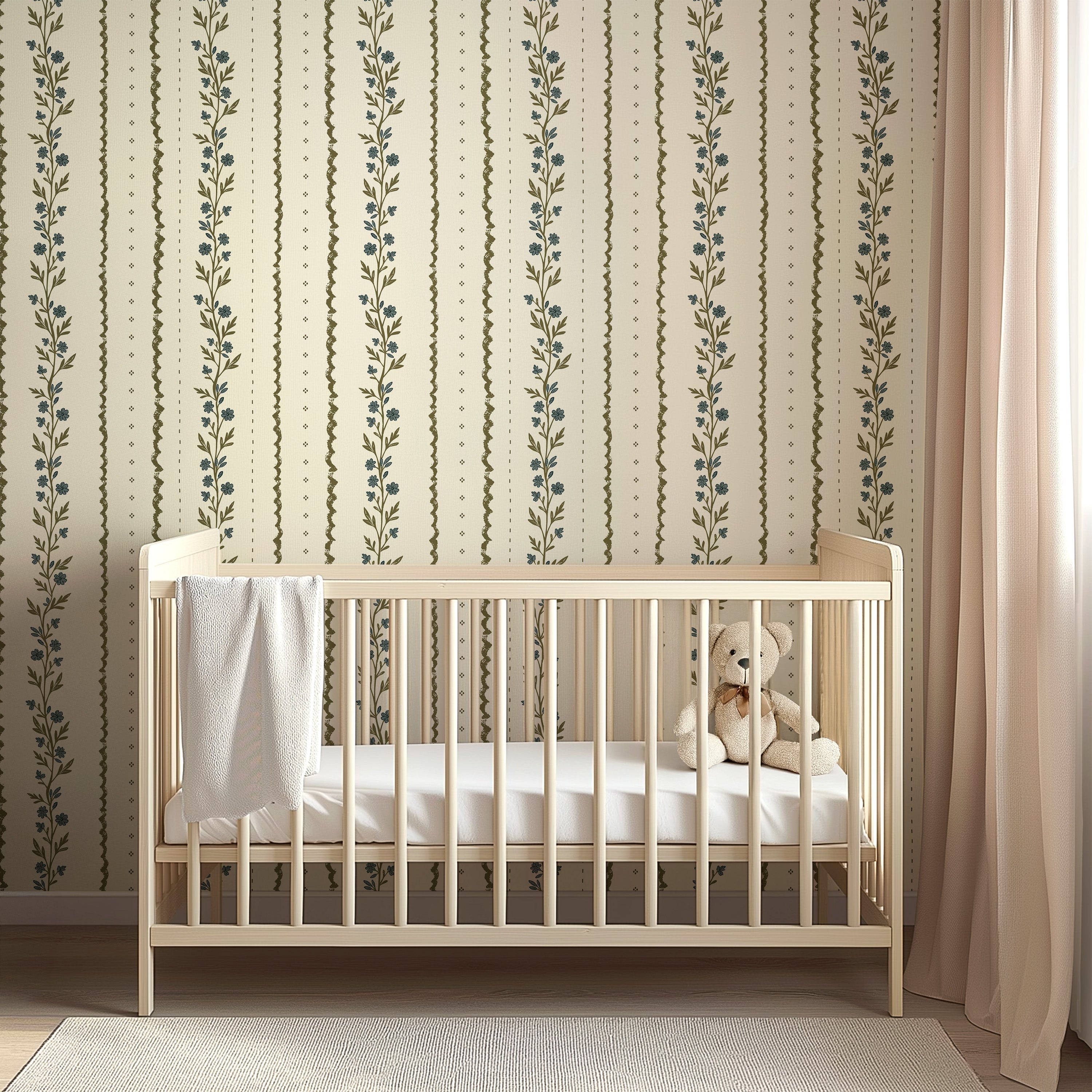 Tova Wallpaper by The Feral Flower