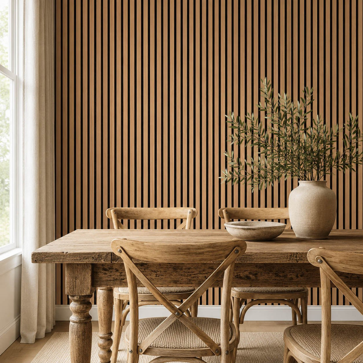 Acoustic Wooden Slat Wall Panel