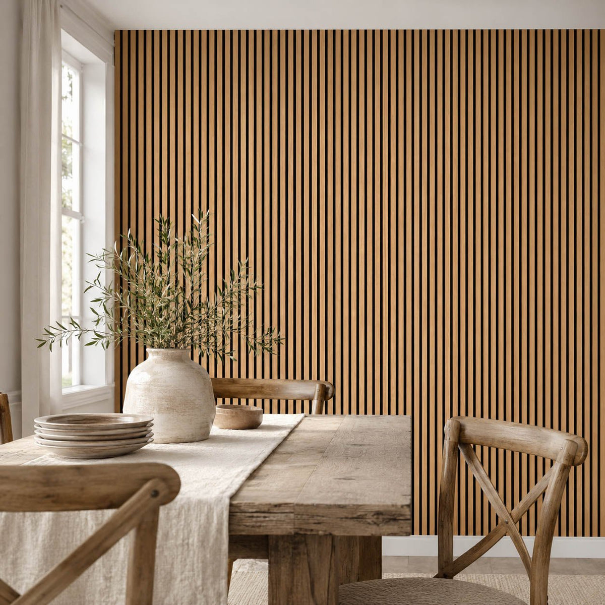 Acoustic Wooden Slat Wall Panel