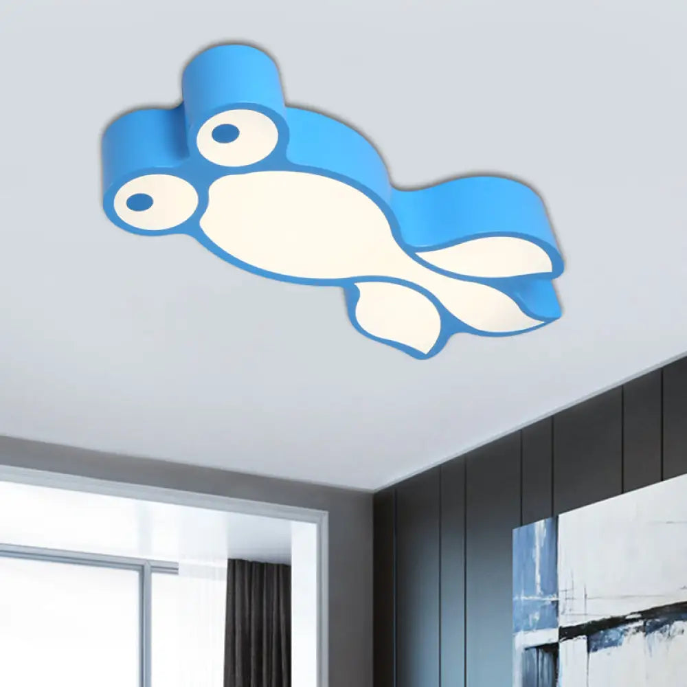 Thea LED Flush Mount Light | Modern Kids' Room Lighting
