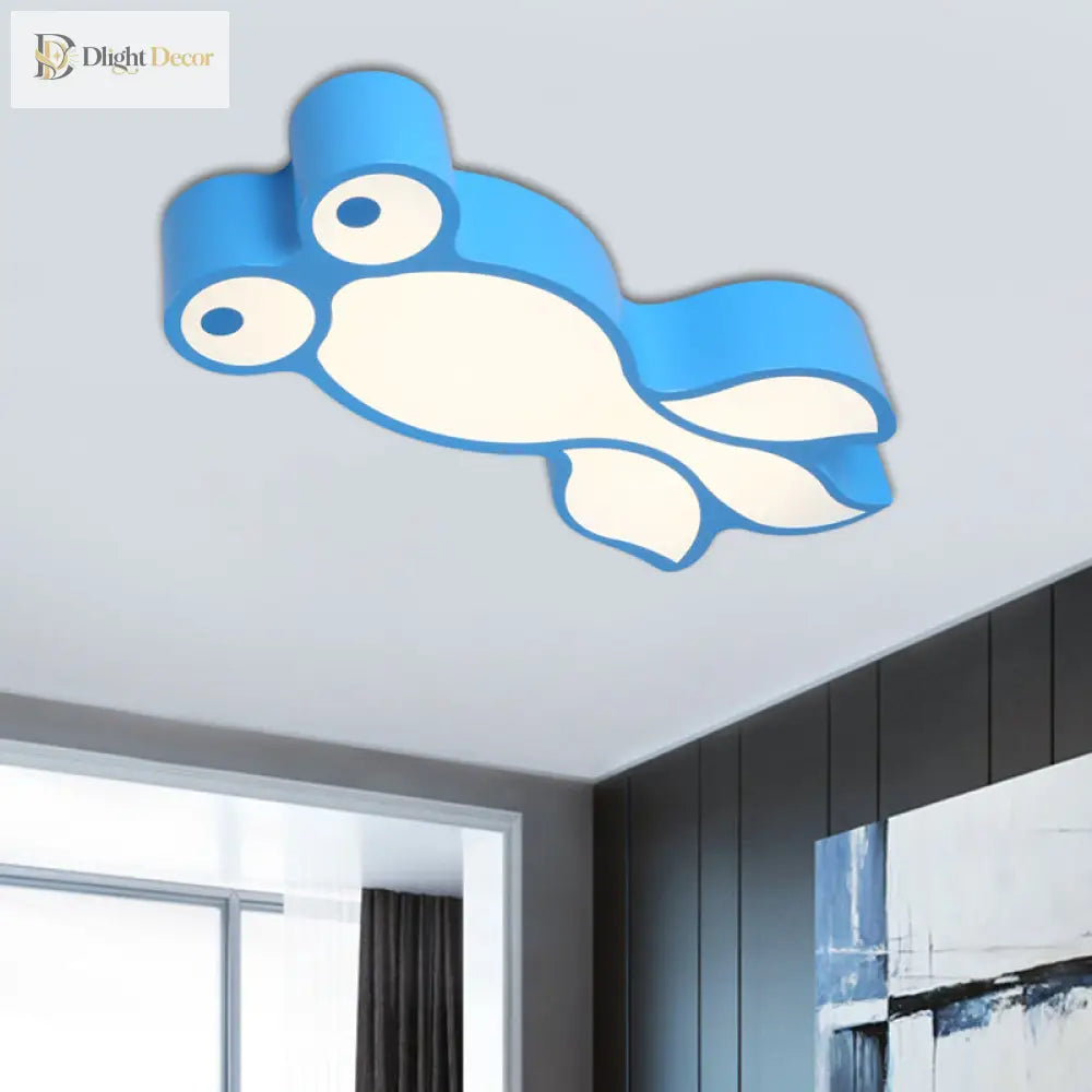 Thea LED Flush Mount Light | Modern Kids' Room Lighting