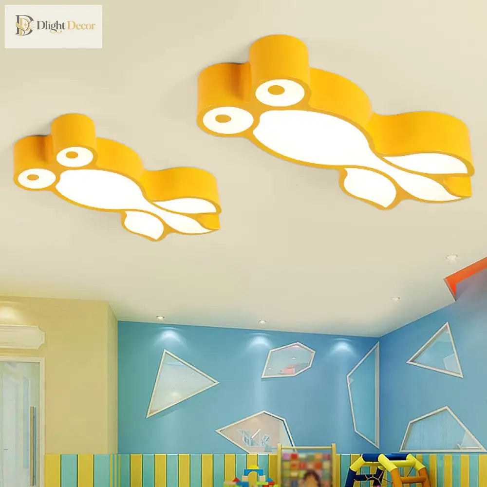 Thea LED Flush Mount Light | Modern Kids' Room Lighting