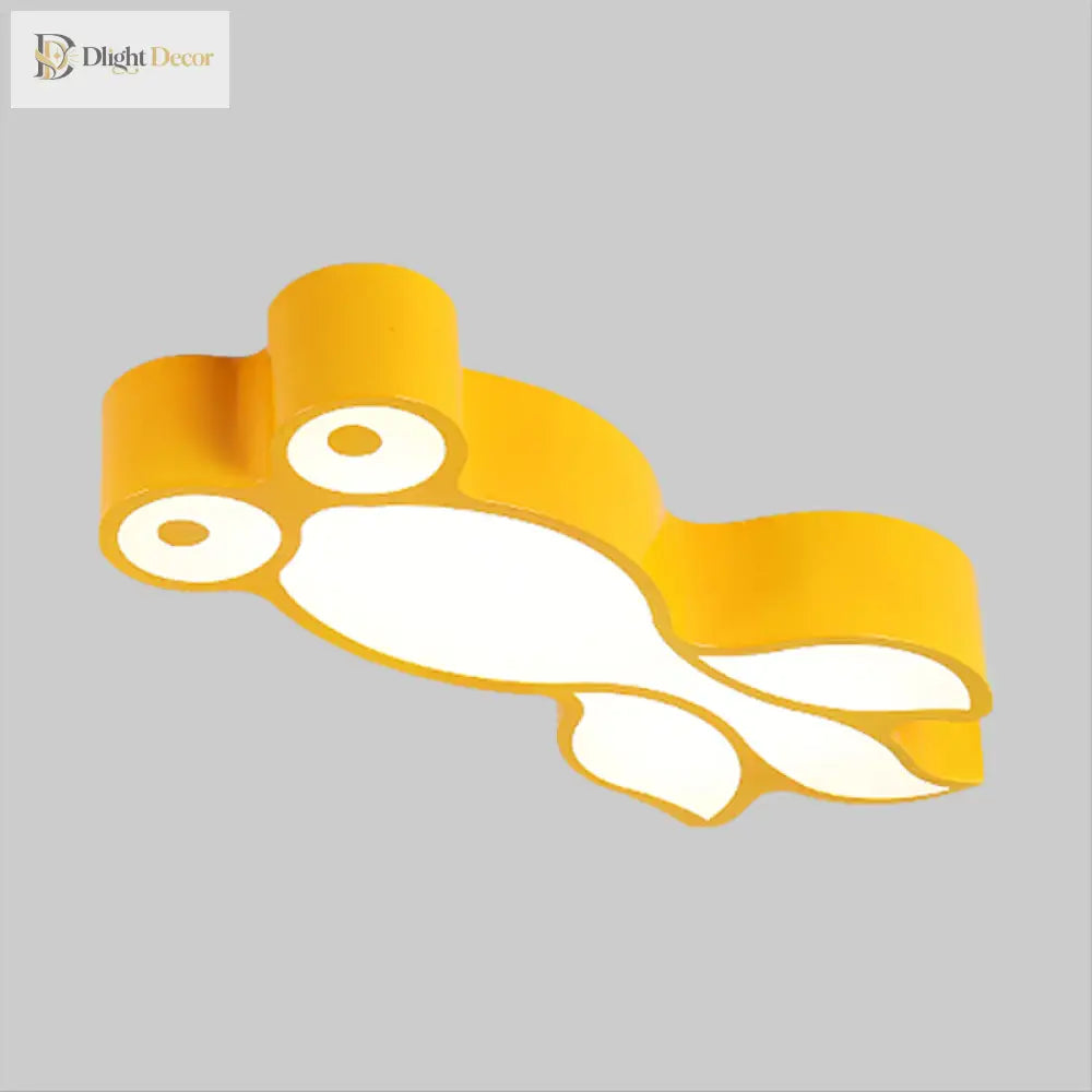 Thea LED Flush Mount Light | Modern Kids' Room Lighting
