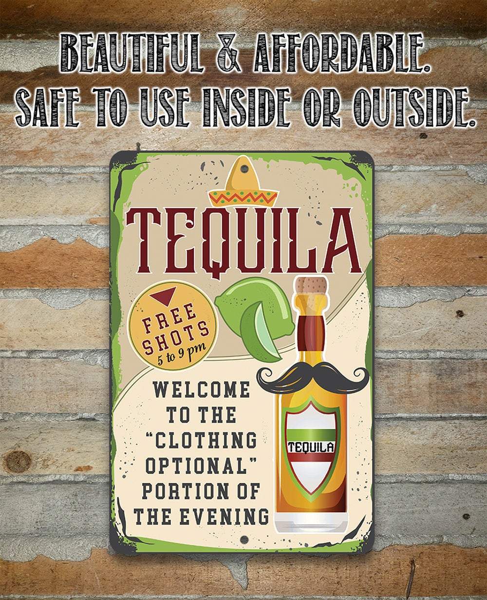 Tequila - Metal Sign