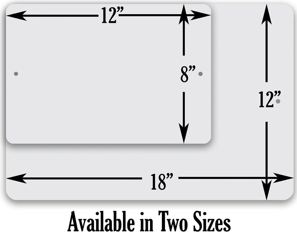 No Soliciting, Seriously Don't Make It Weird - Metal Sign