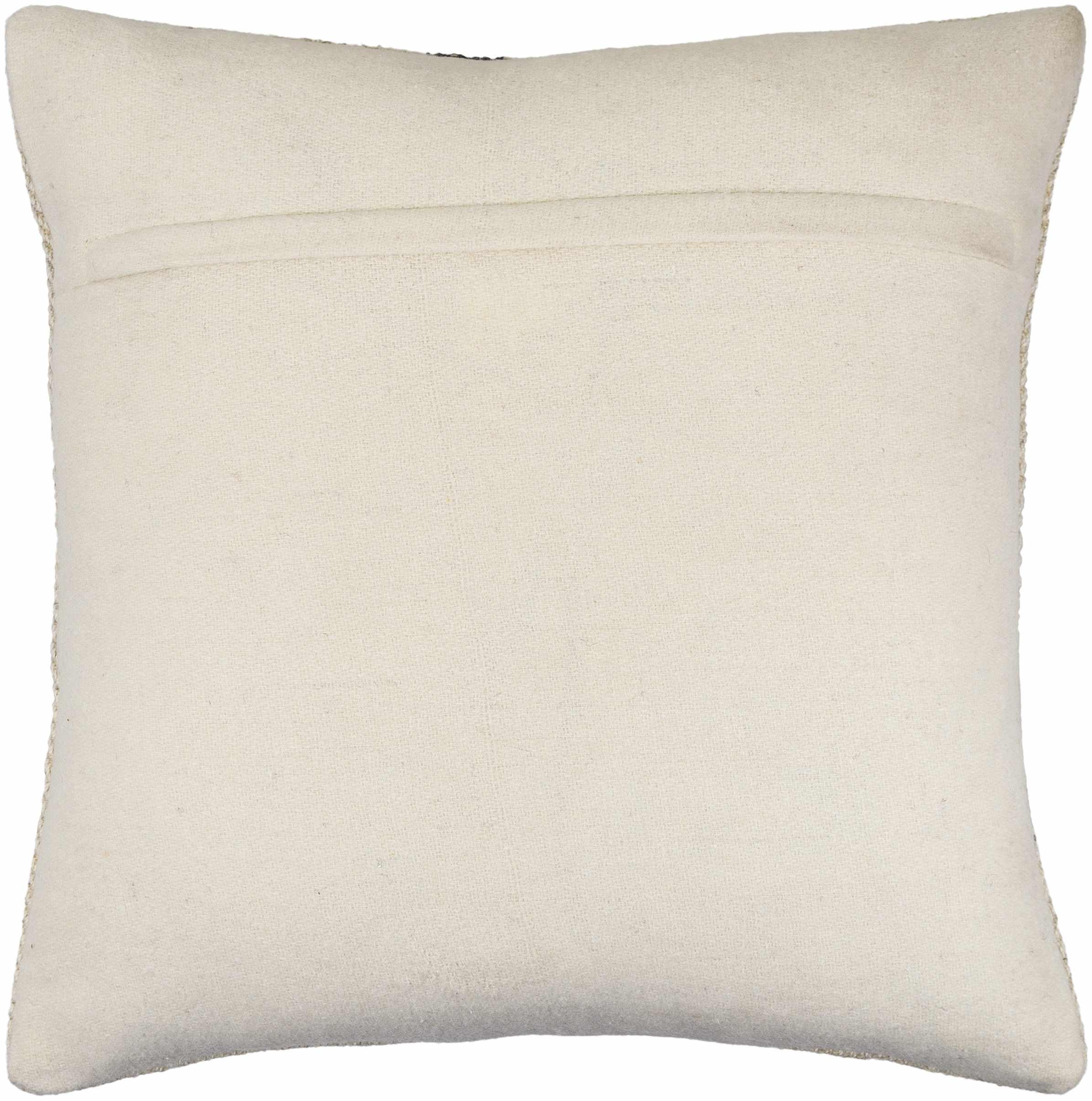 Tibor Herringbone Striped Wool Accent Pillow-3