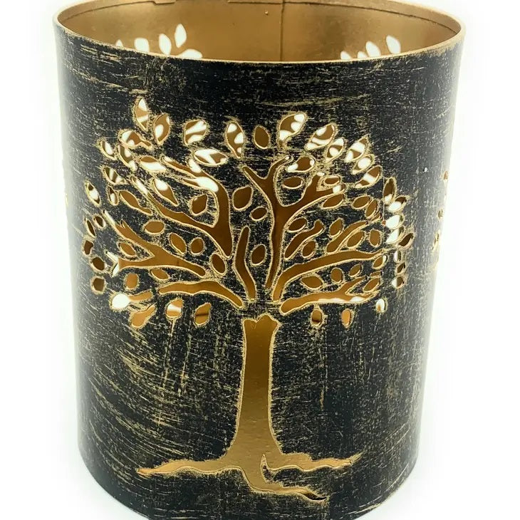Tree Votive Candle Holder 4.4"